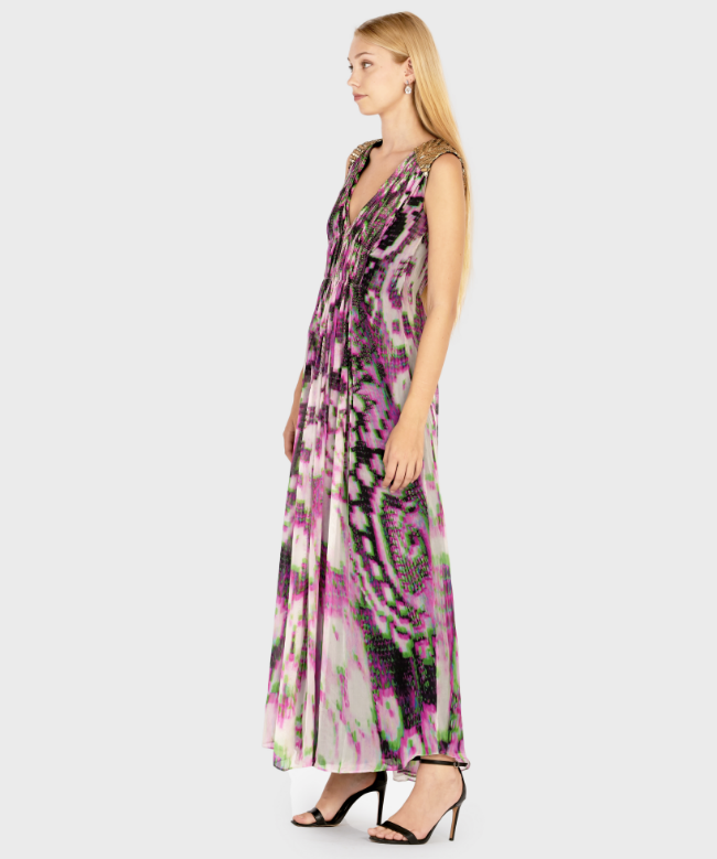 Location Robe Matthew Williamson, modèle Psychedelic 1