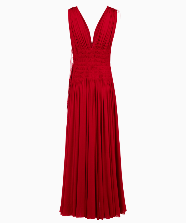 Location Robe de soirée Alaia, modèle Red Grecian 2004 2