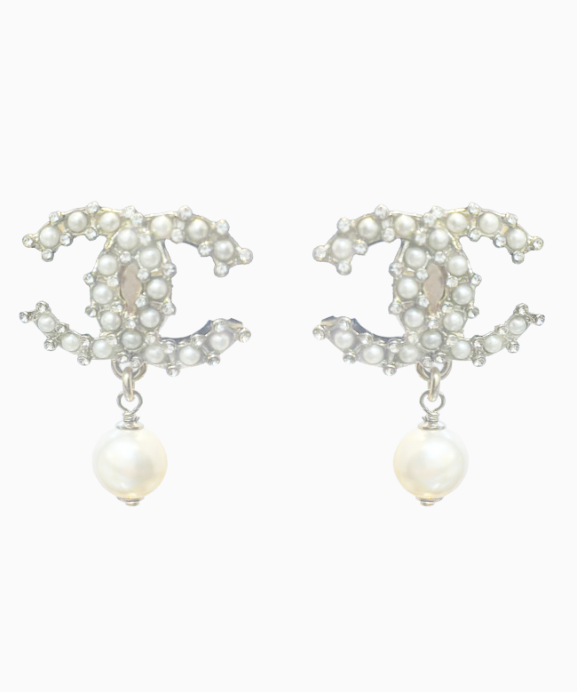 Achat Boucles D'Oreilles Chanel, modèle The Pearl Drop