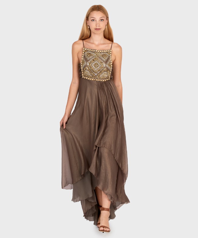 Location Robe Jean Louis Scherrer, modèle Sable Impérial 1