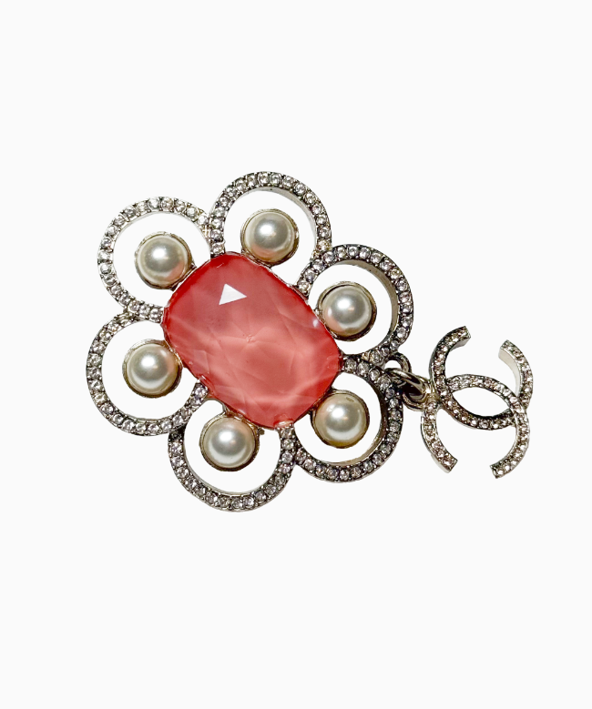 Achat Broche Chanel, modèle Pétale Rose