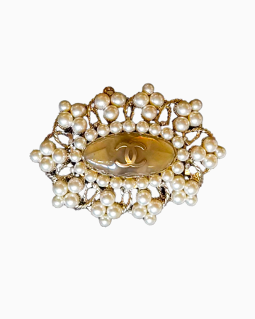 Broche Perles Royales