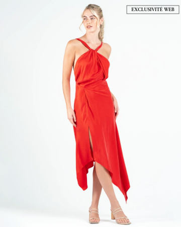 Robe Audrey Rosso