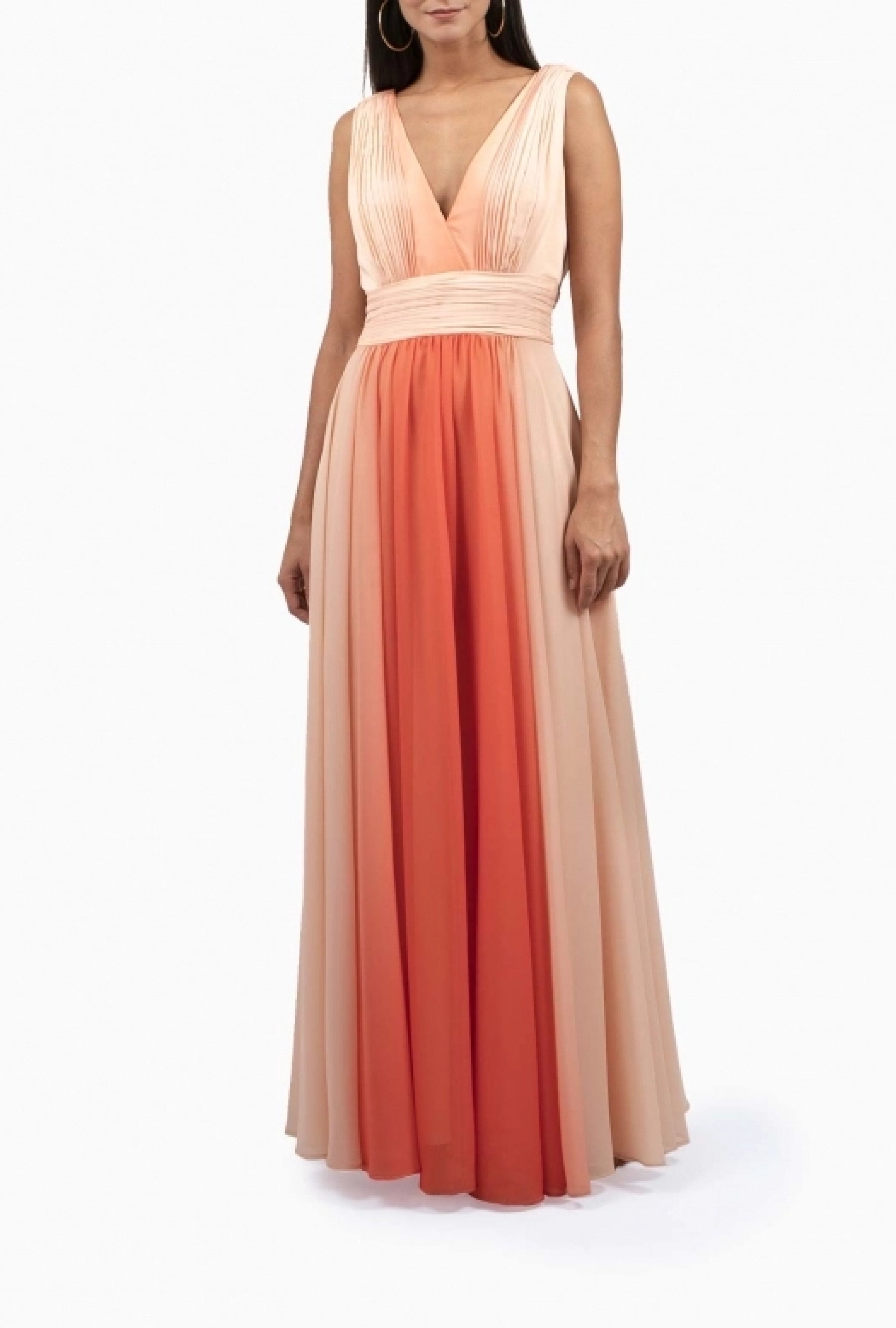 Robe Halston Heritage Ombrée-Exclusivité web