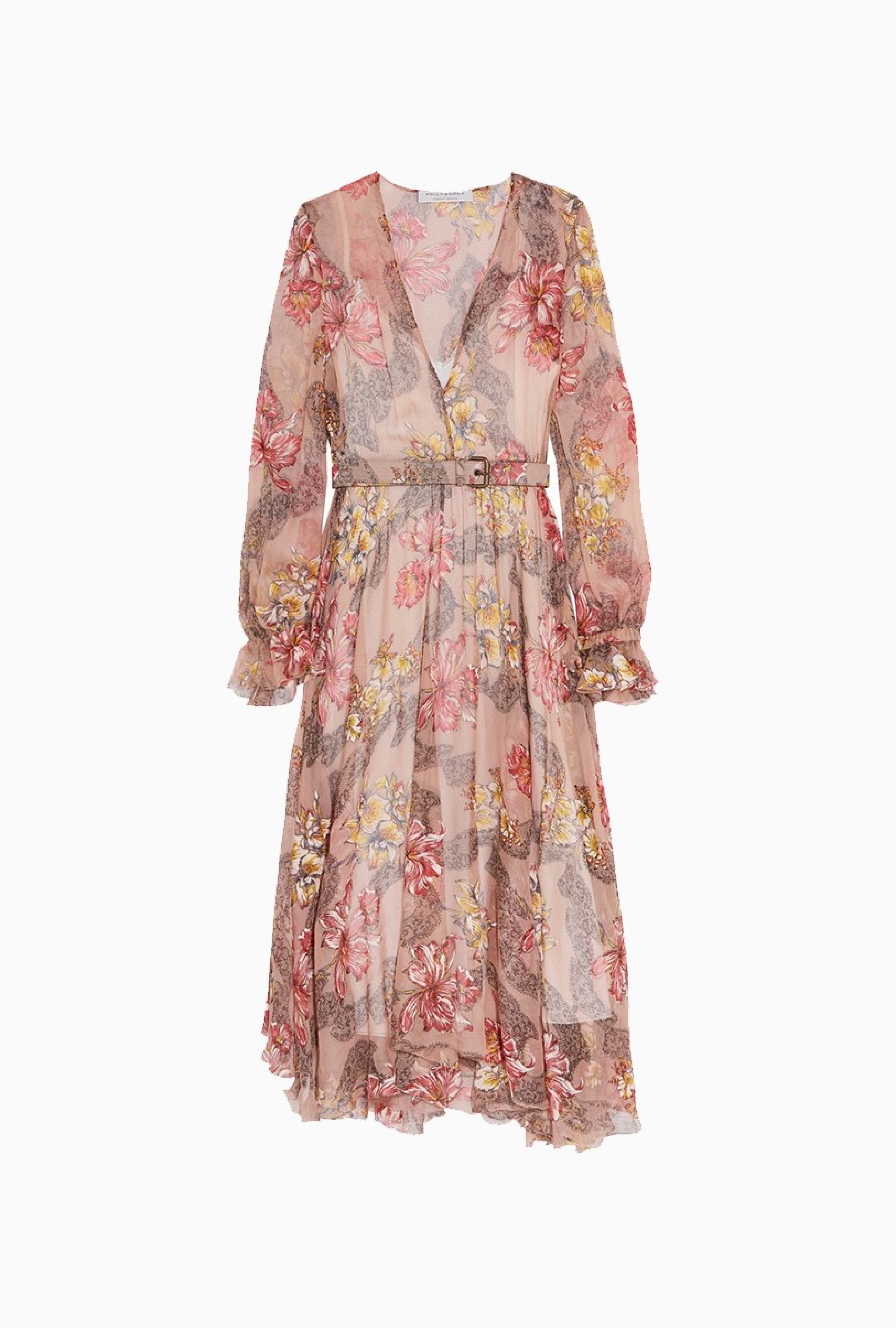Robe Philosophy di Lorenzo Serafini Floral Ruffled