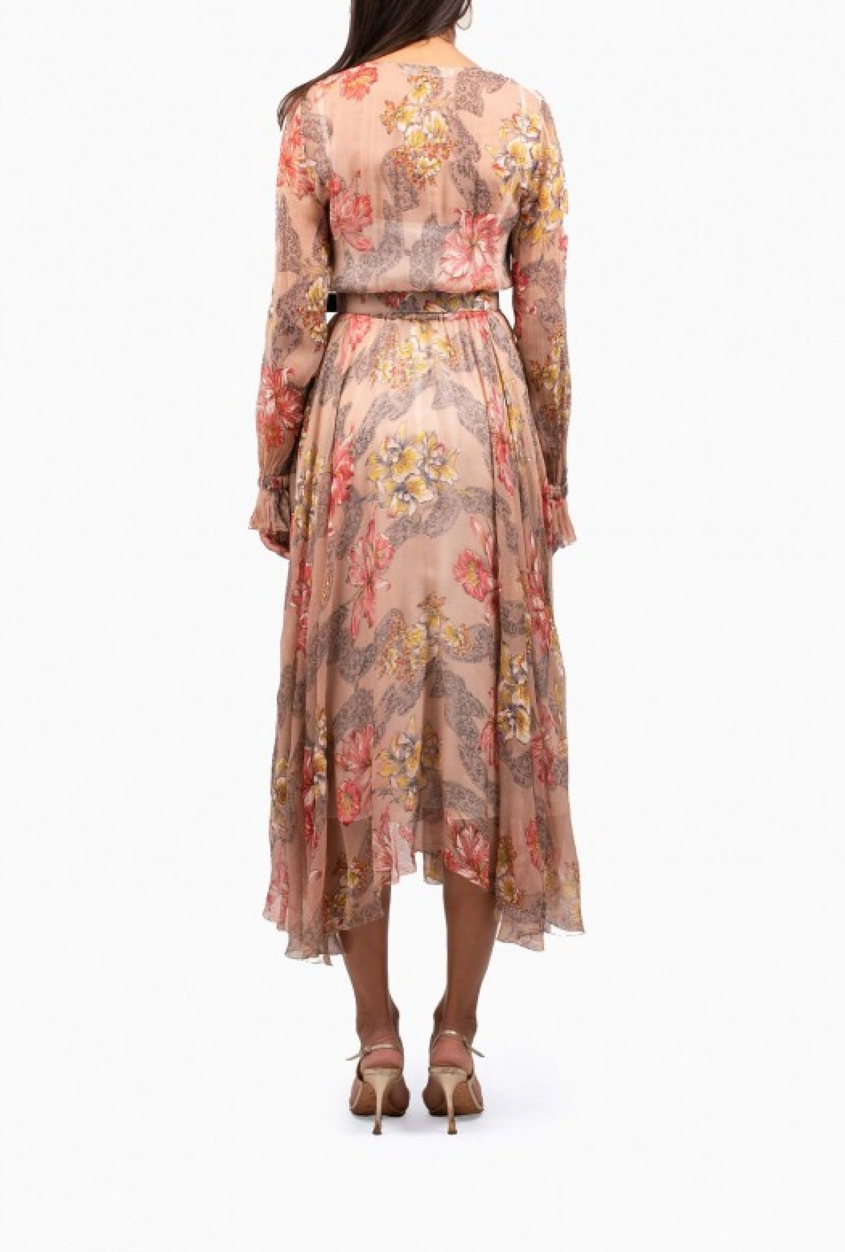 Robe Philosophy di Lorenzo Serafini Floral Ruffled