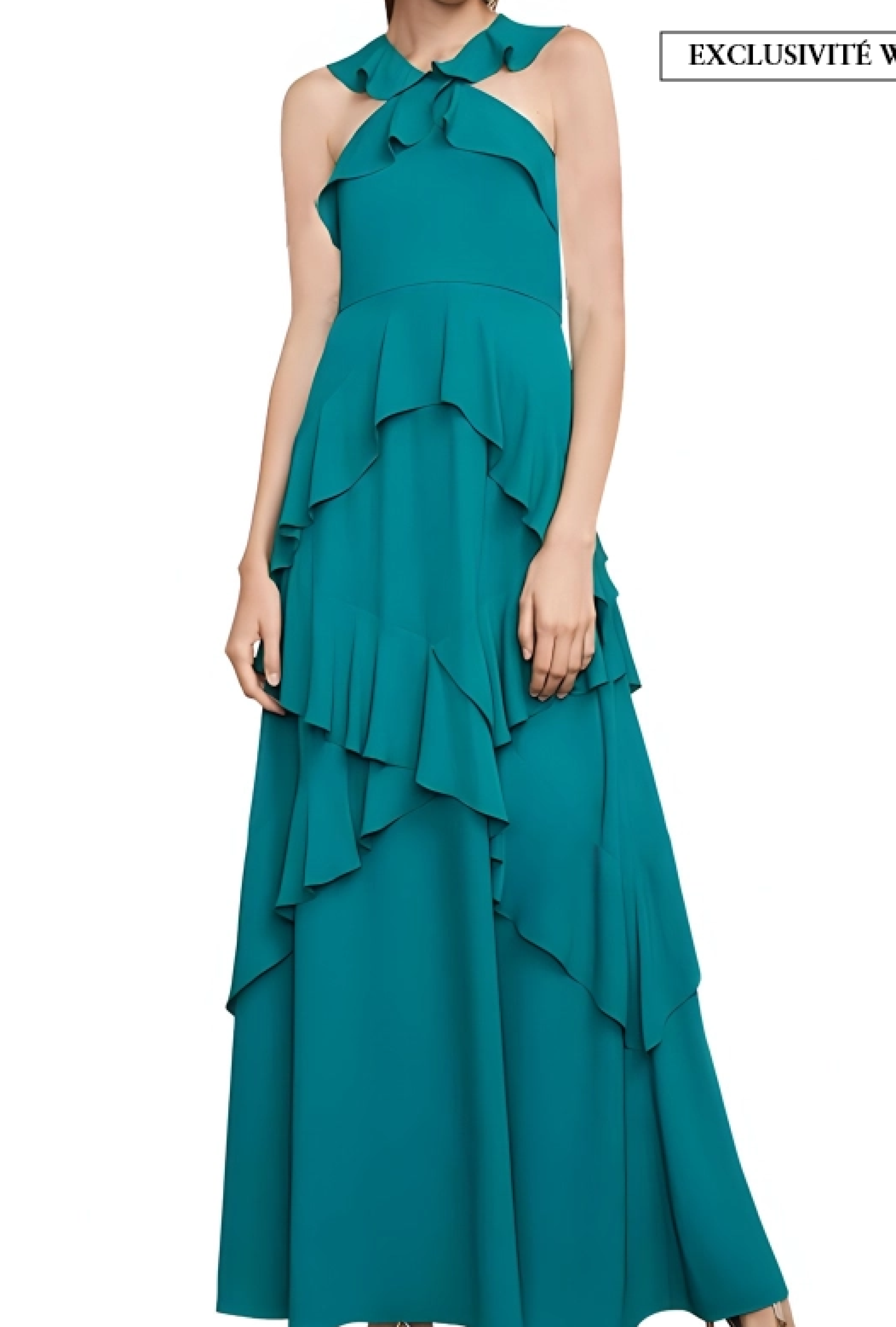 Robe BCBG Audrianna Turquoise-Exclusivité web