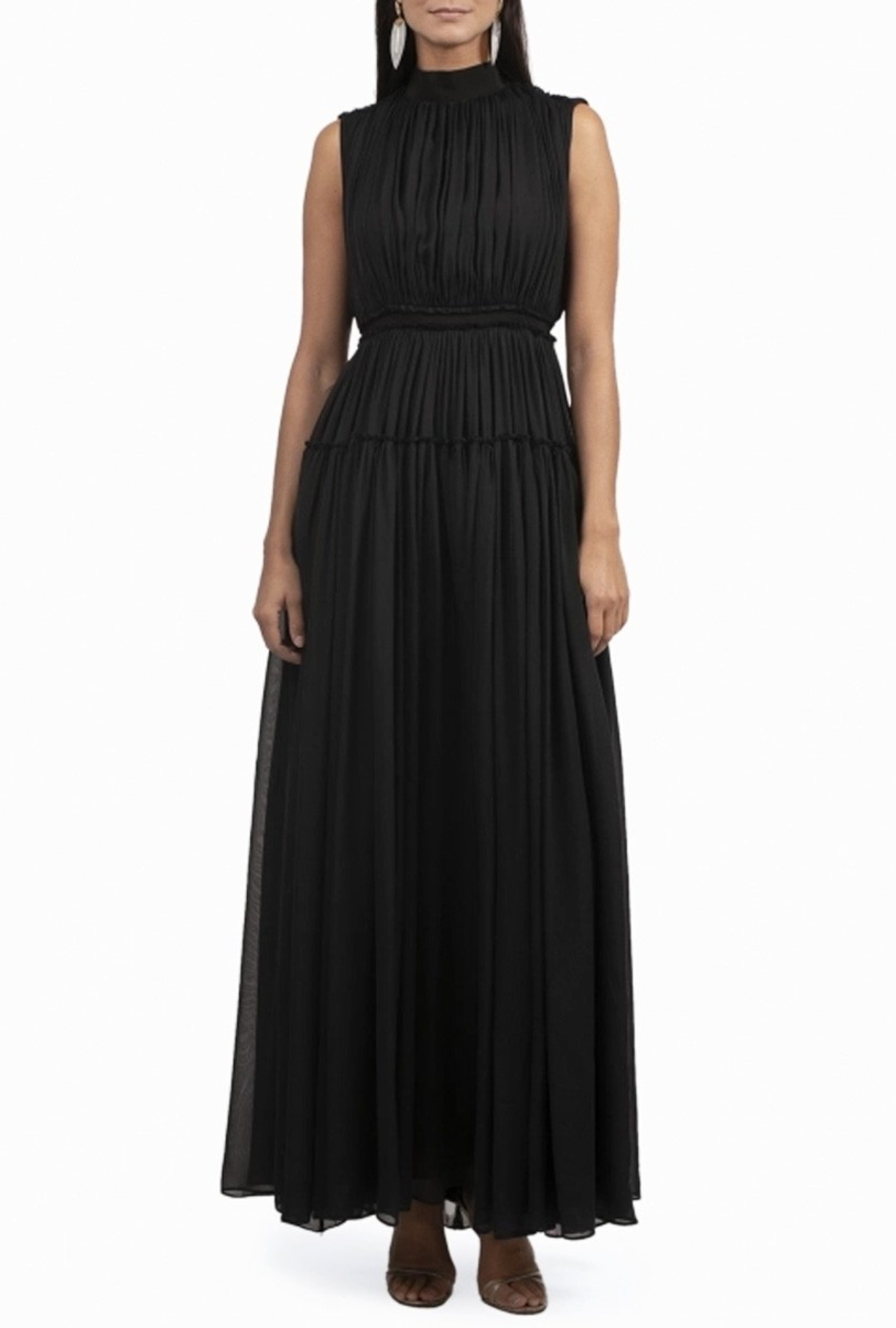 Robe Maison Rabih Kayrouz Athéna Noire
