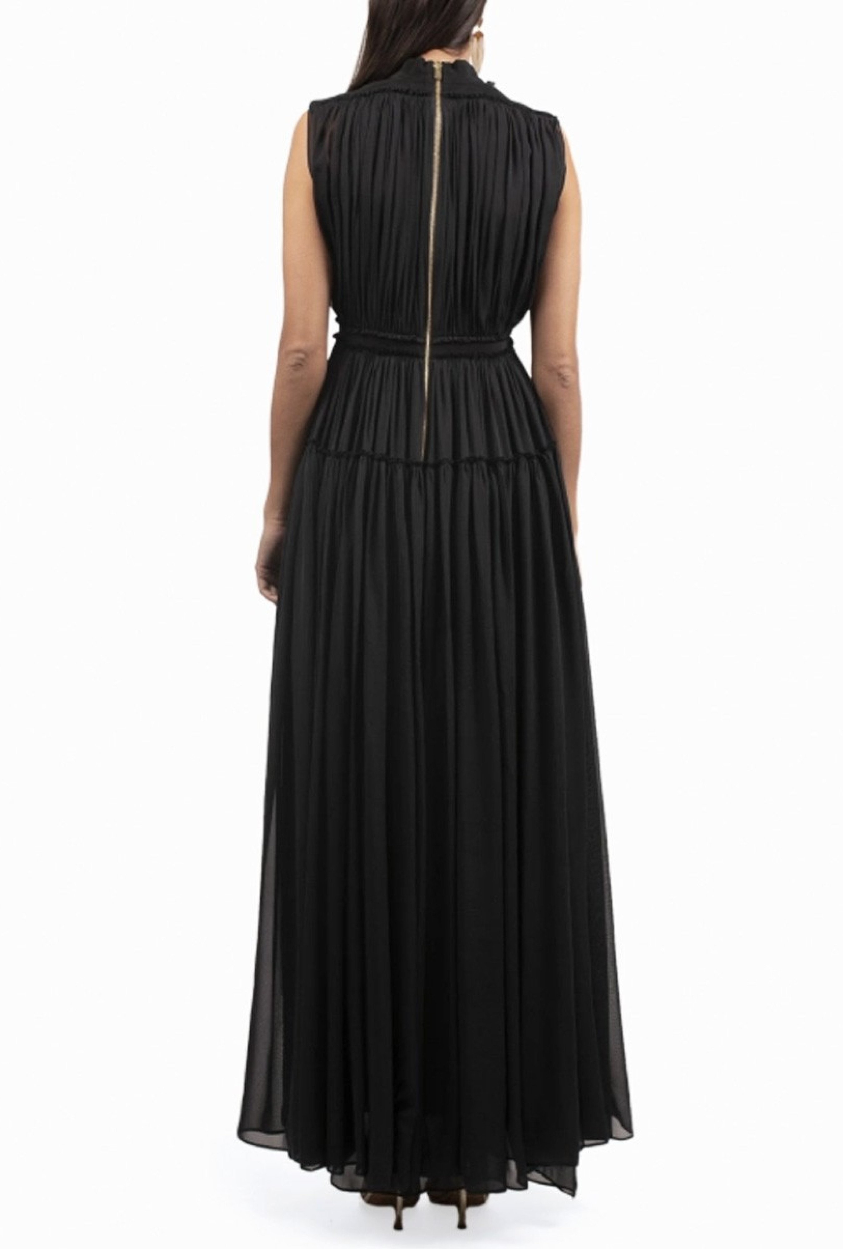 Robe Maison Rabih Kayrouz Athéna Noire