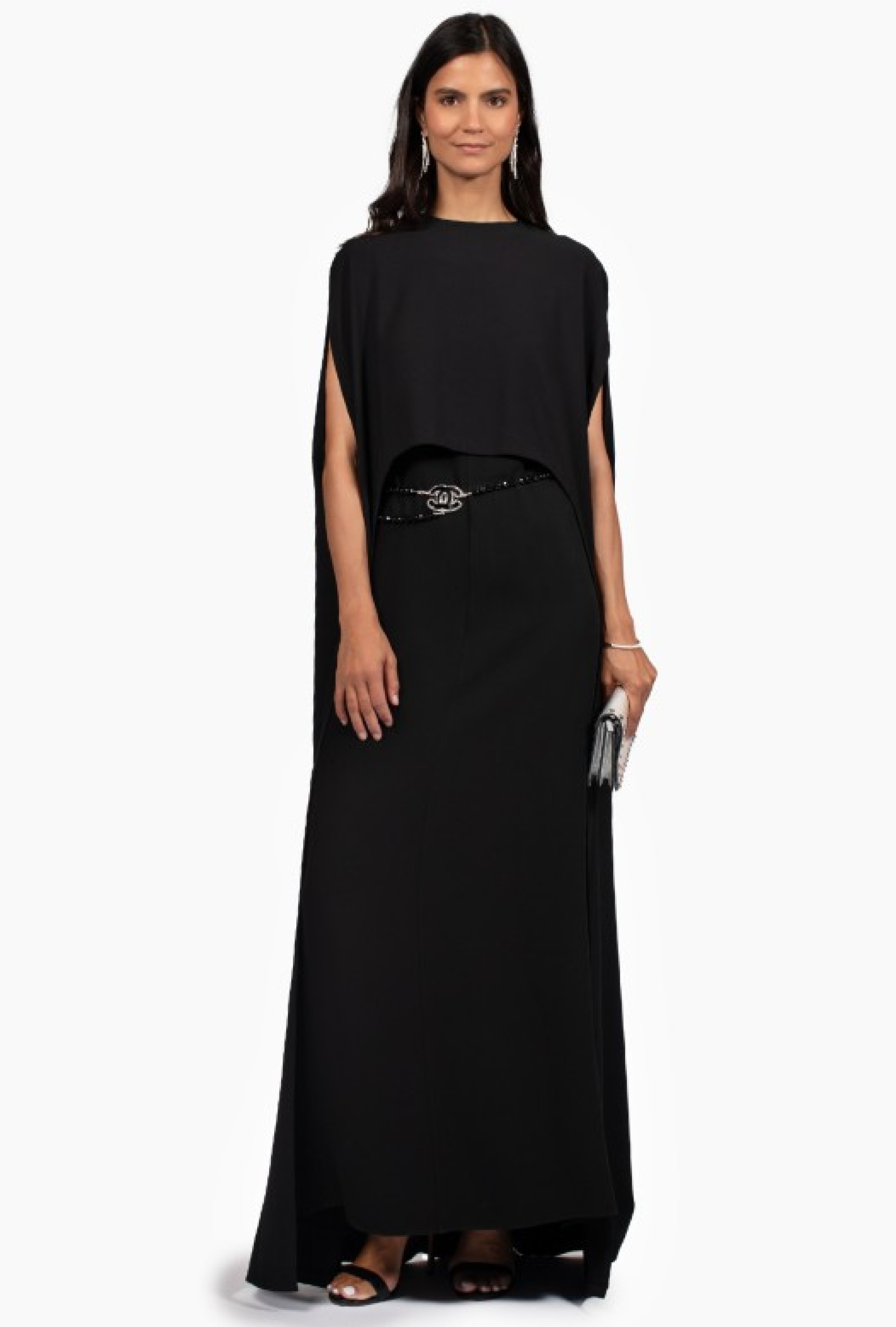 Robe Valentino Black Cape