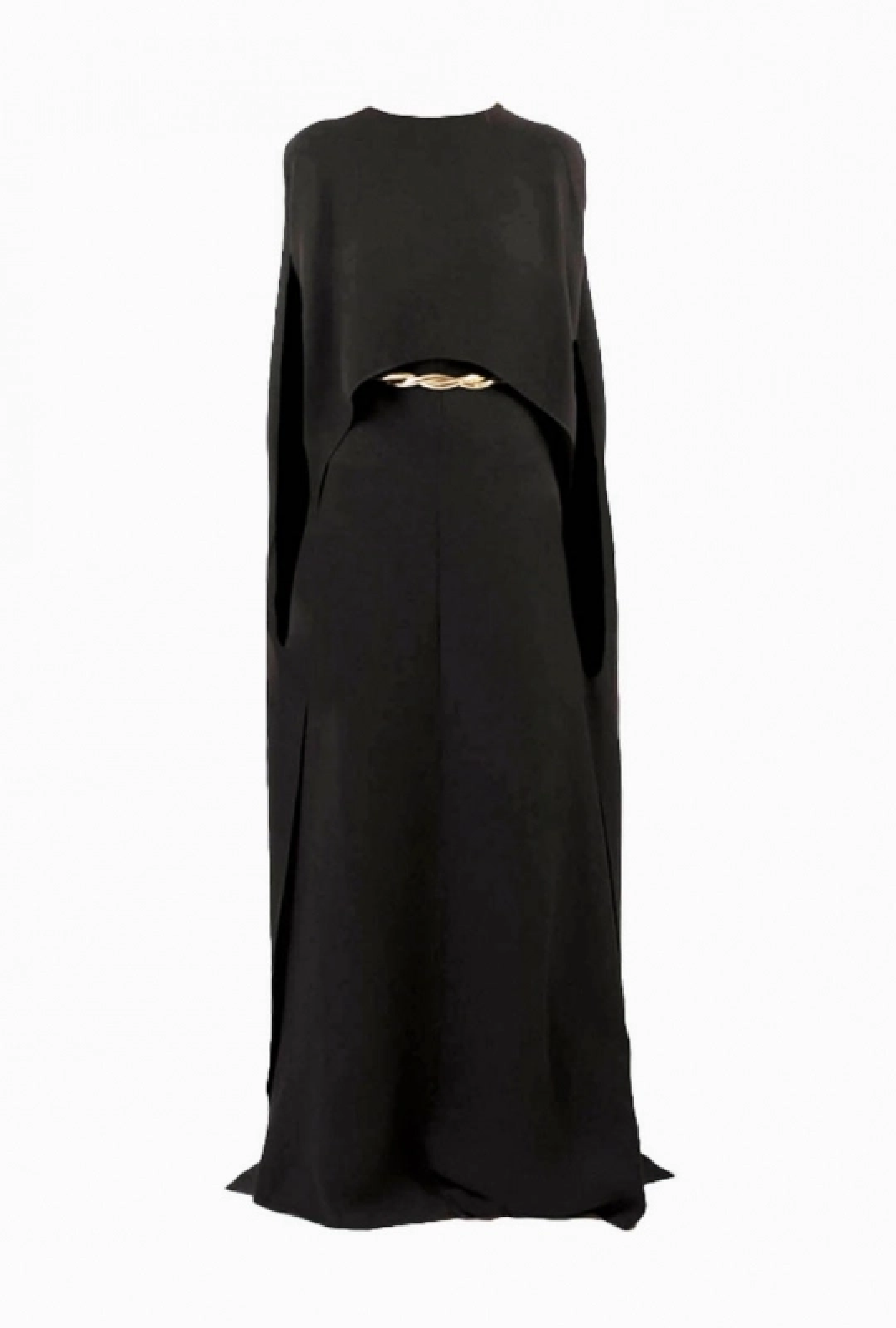 Robe Valentino Black Cape