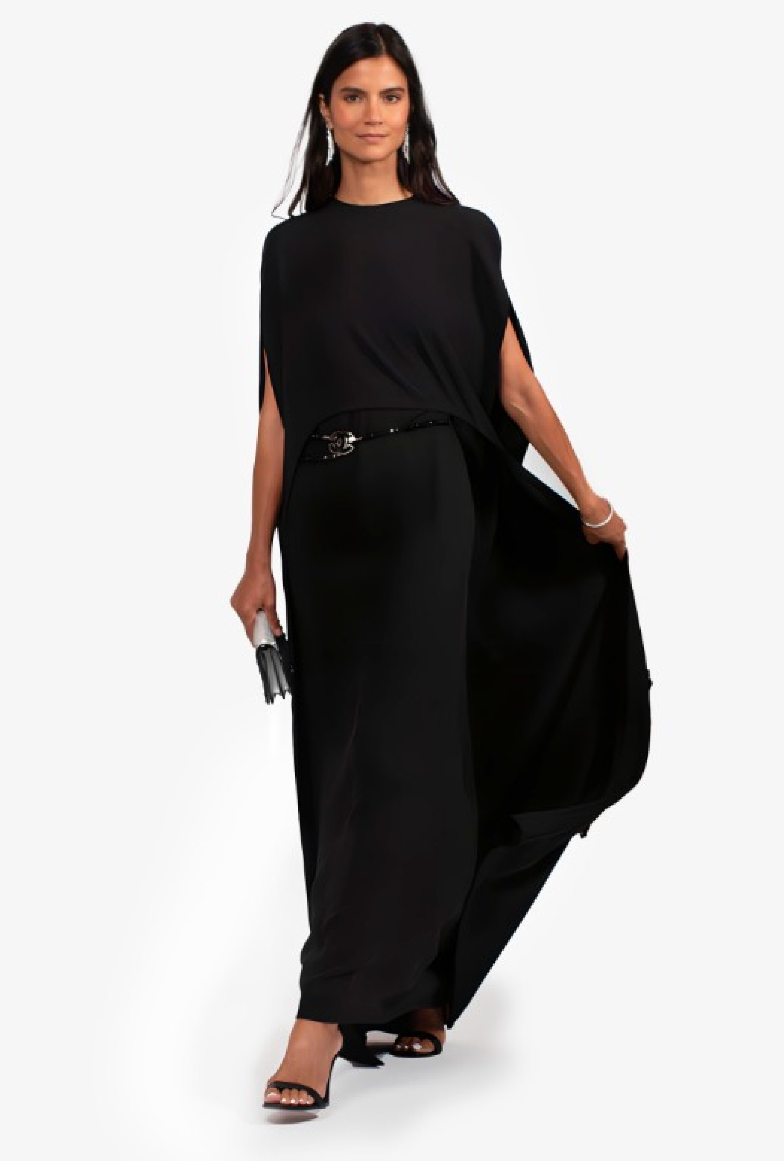 Robe Valentino Black Cape