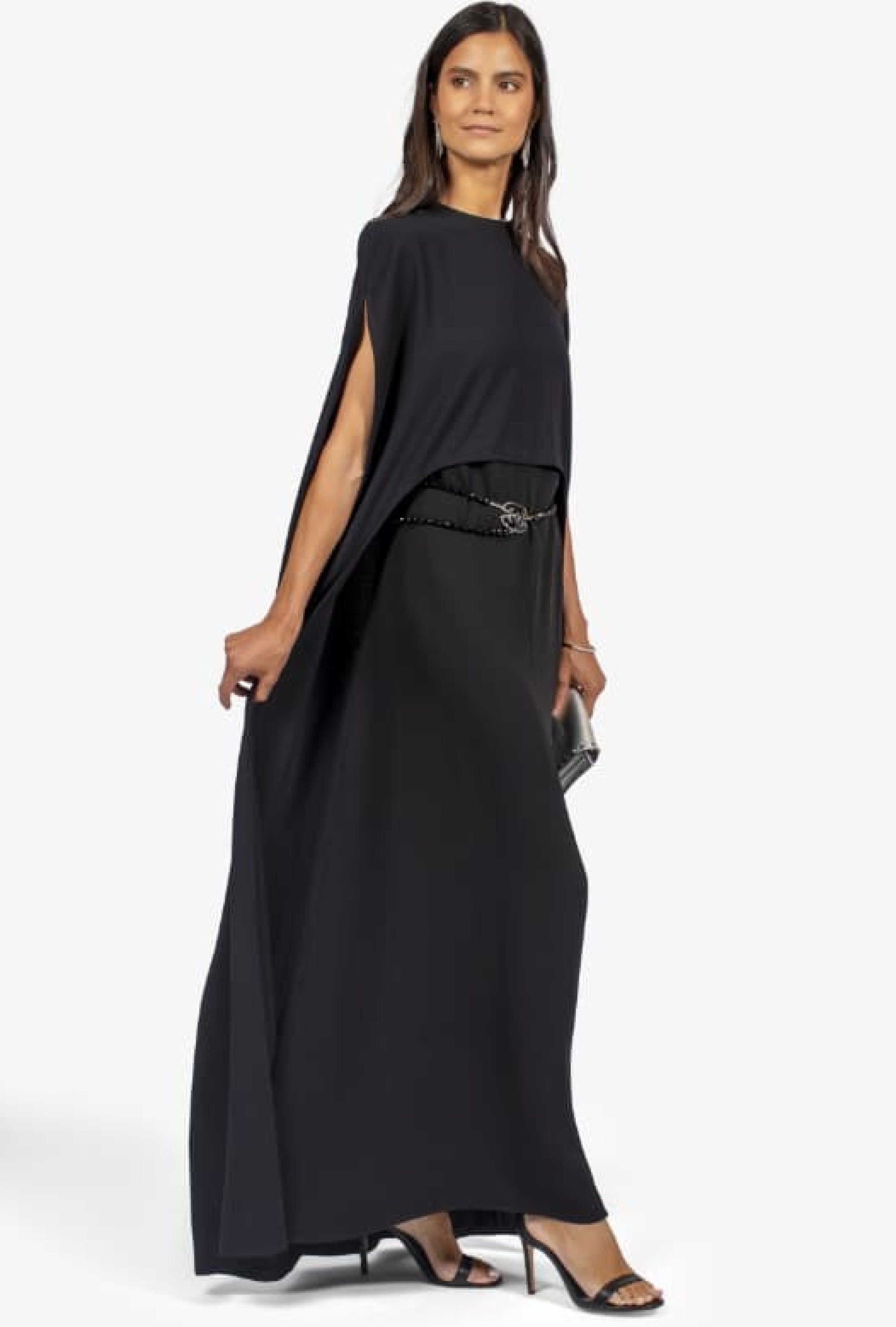 Robe Valentino Black Cape