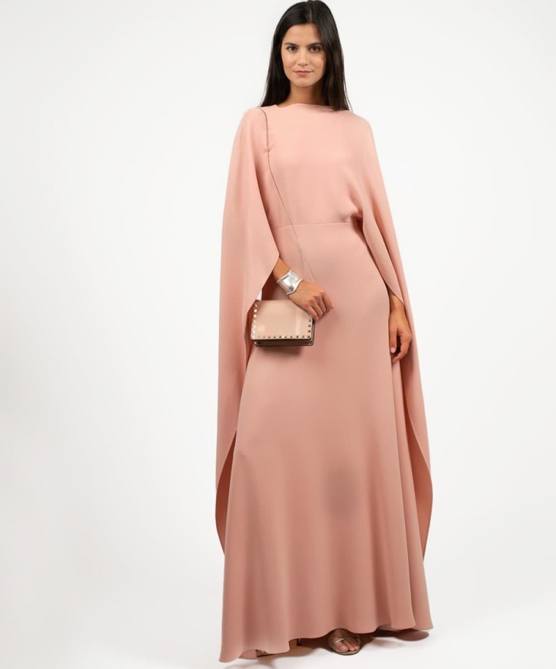 Robe Valentino Pink Cape
