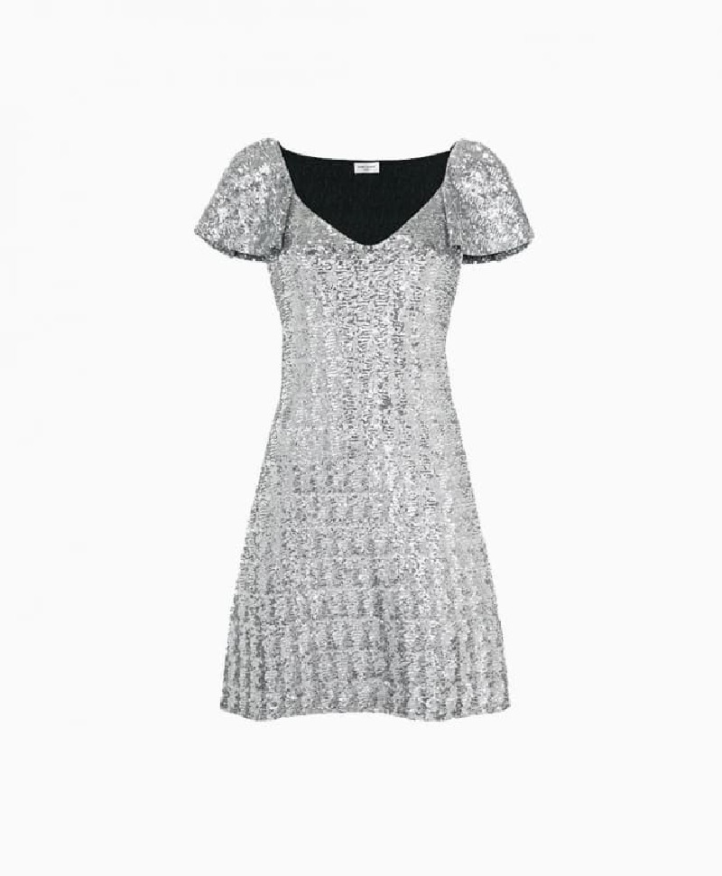 Robe Yves Saint Laurent Sequin