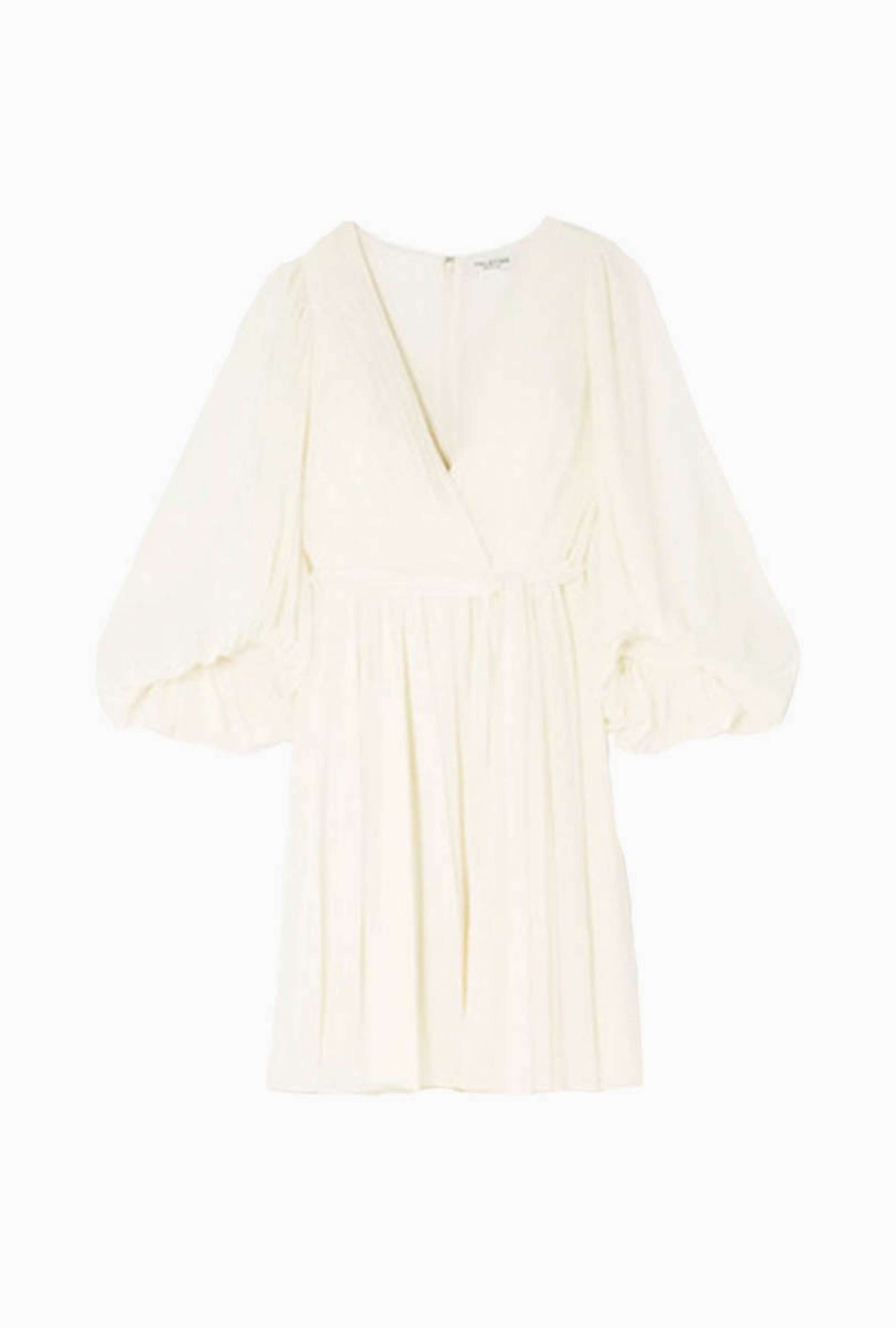 Robe Halston Heritage Fortuny Courte