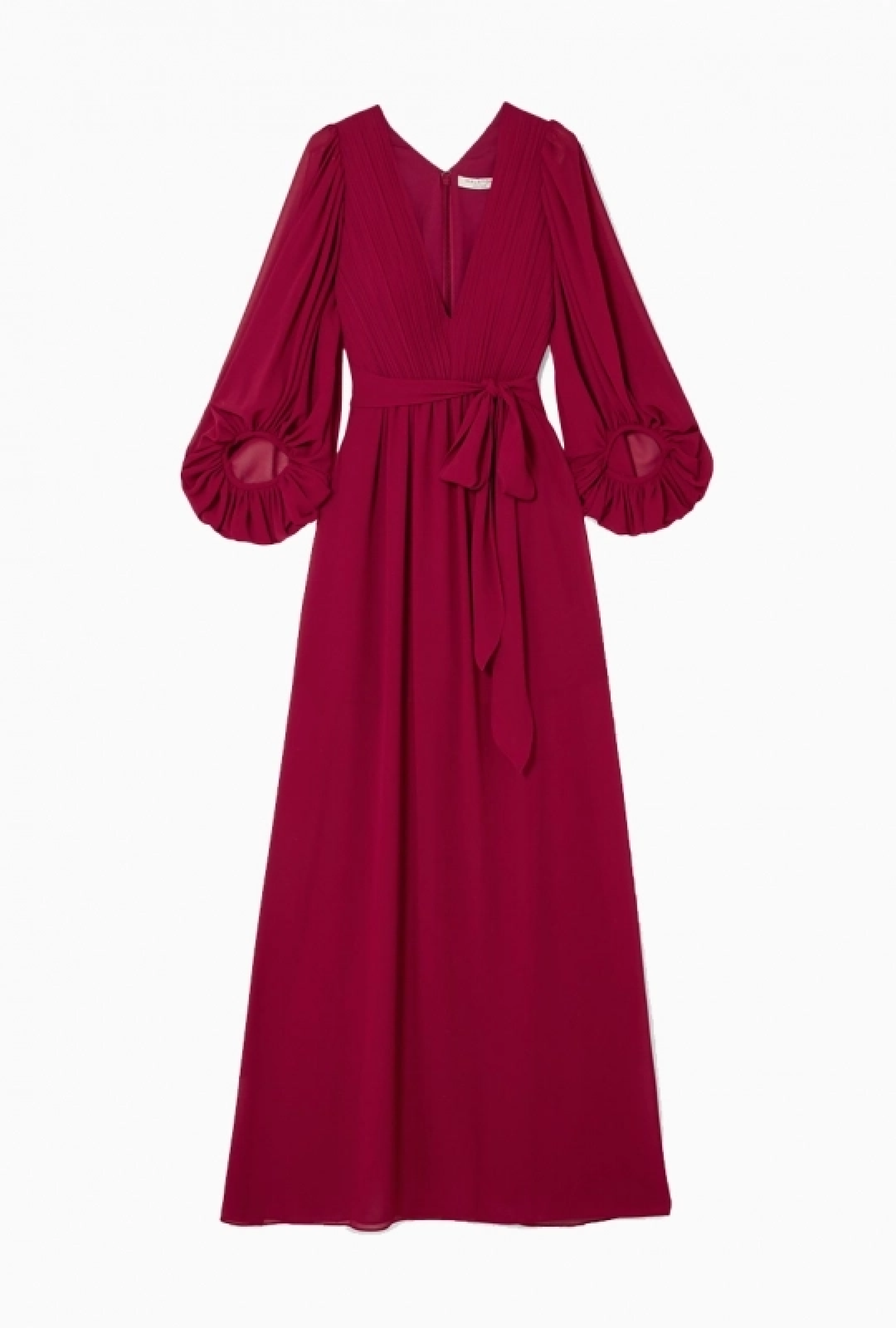 Robe Halston Heritage Fortuny Longue-Exclusivité web