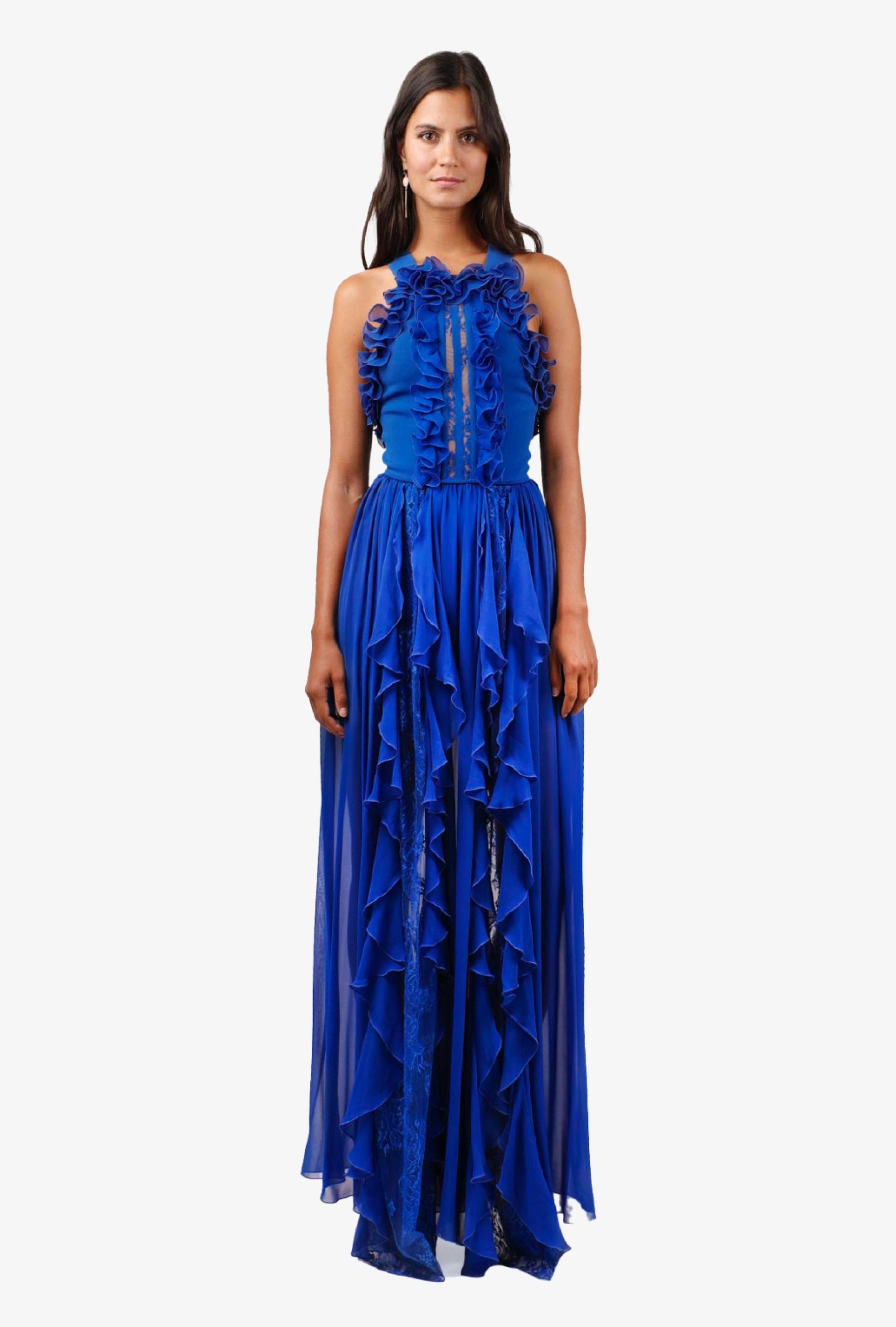 Robe Elie Saab Ruffled