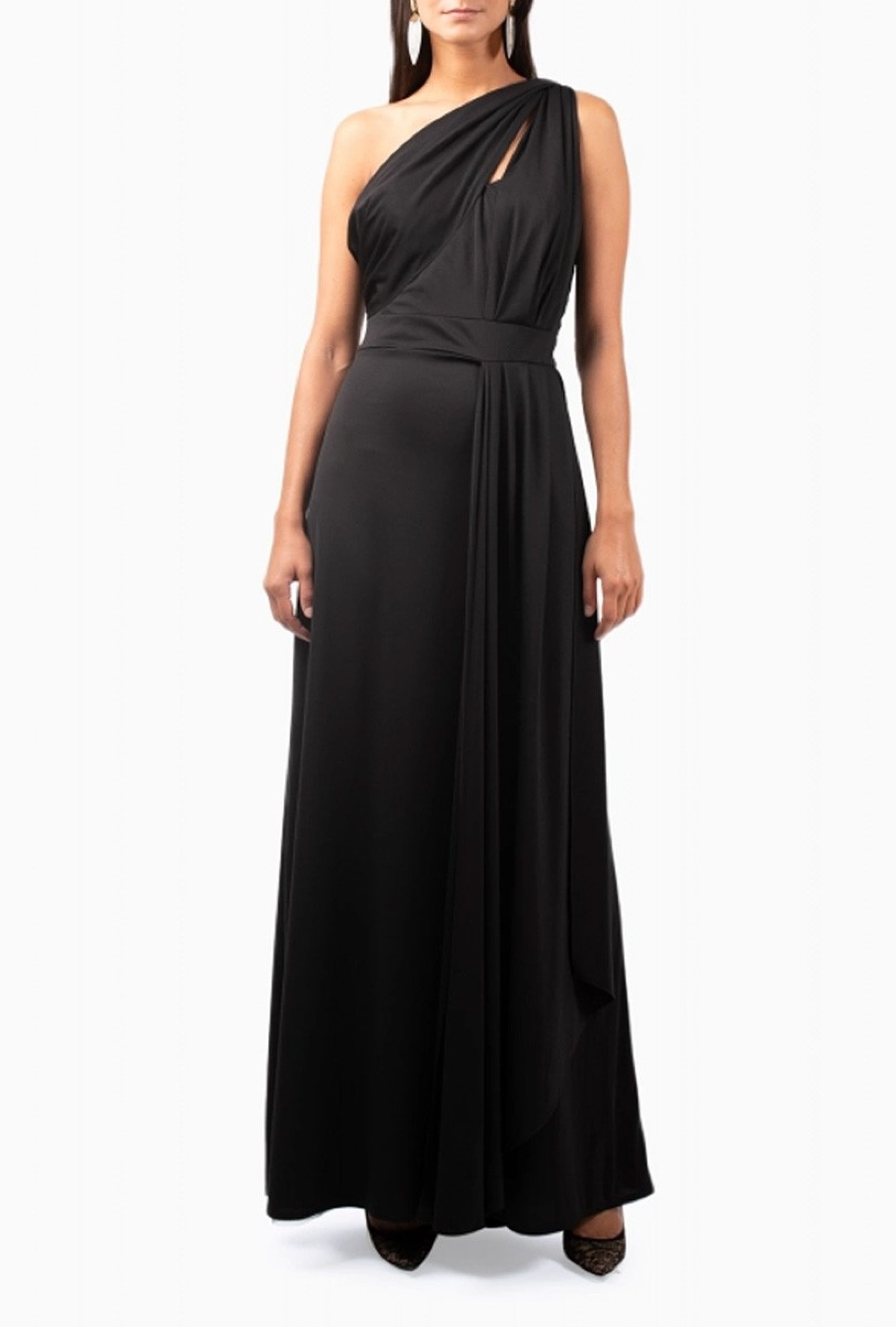 Robe Vera Wang One Shoulder-Exclusivité web
