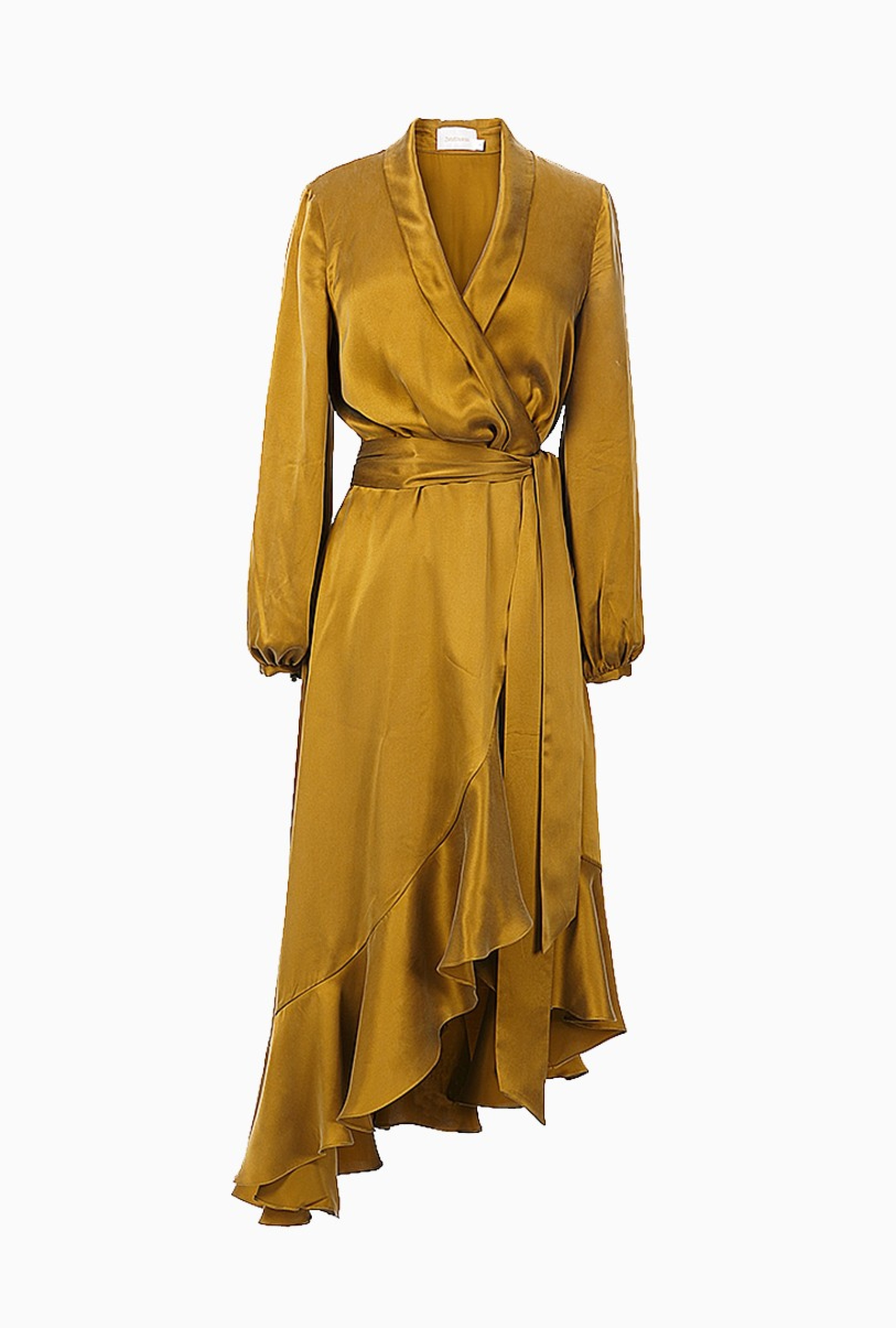 Robe Zimmermann Wrap Flounce Bronze