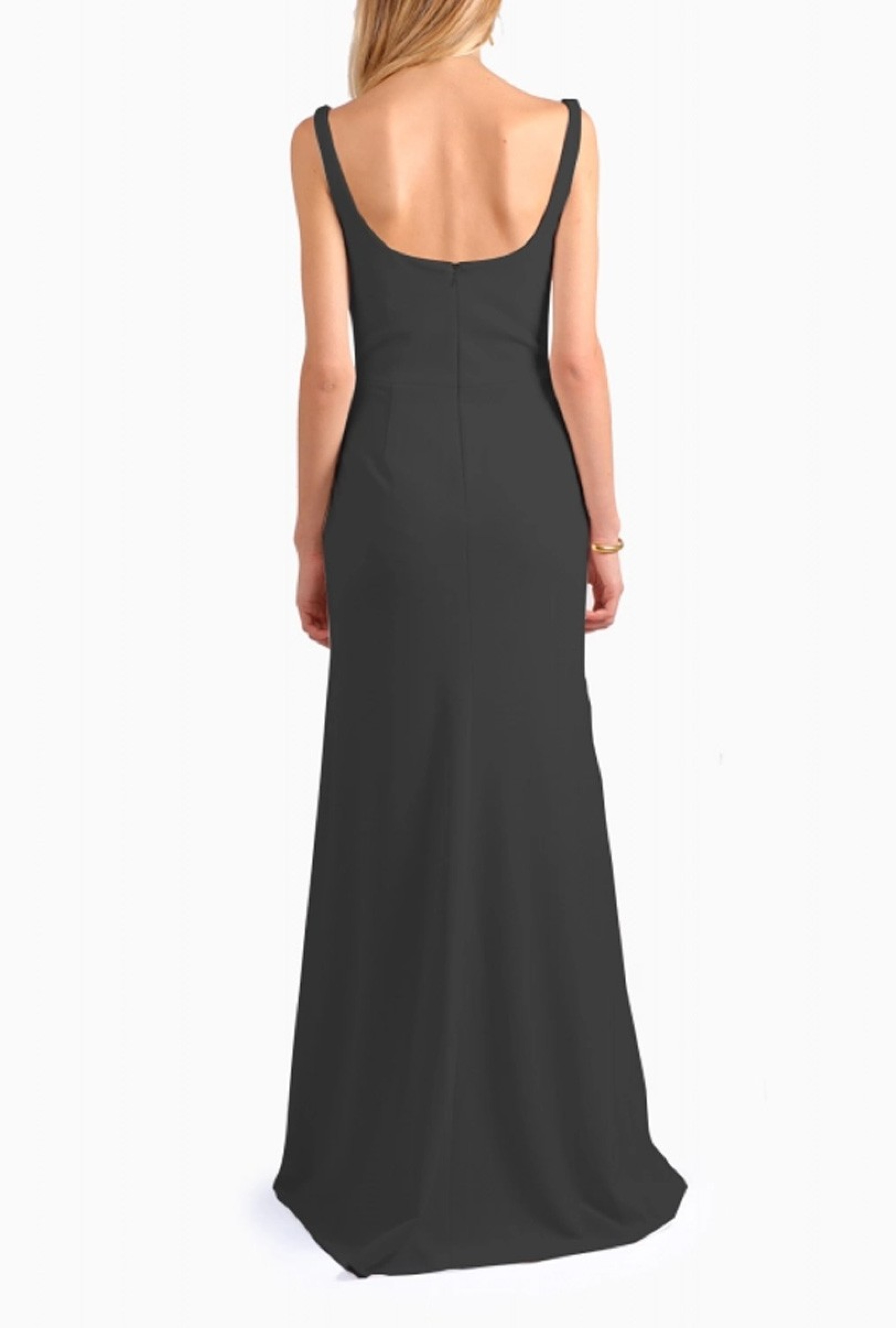 Robe Vera Wang Almond Noire- Exclusivité web