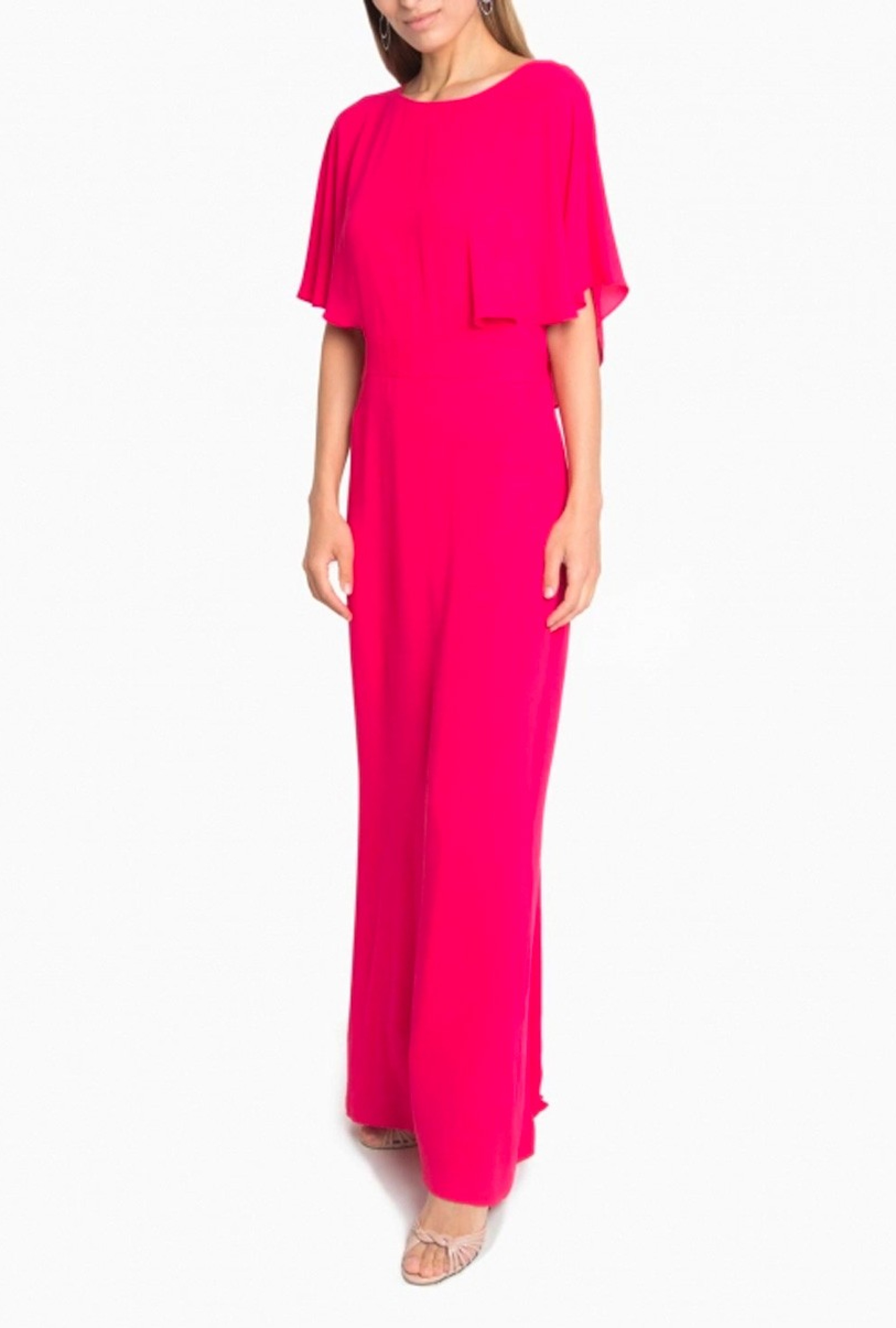 Robe Halston Heritage Drape Cape-Exclusivité web