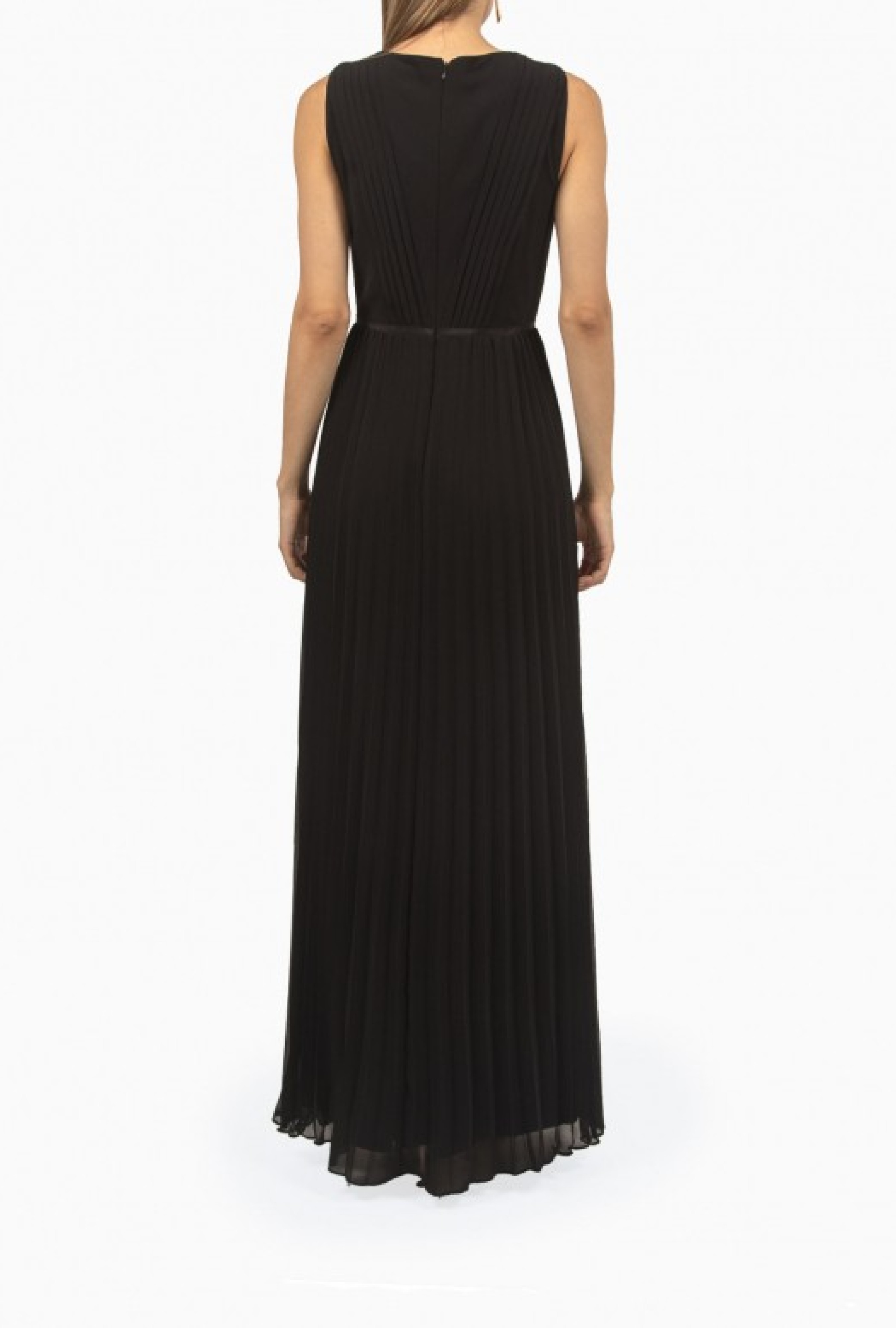 Robe Ralph Lauren Pleated Chiffon Gown-Exclusivité web