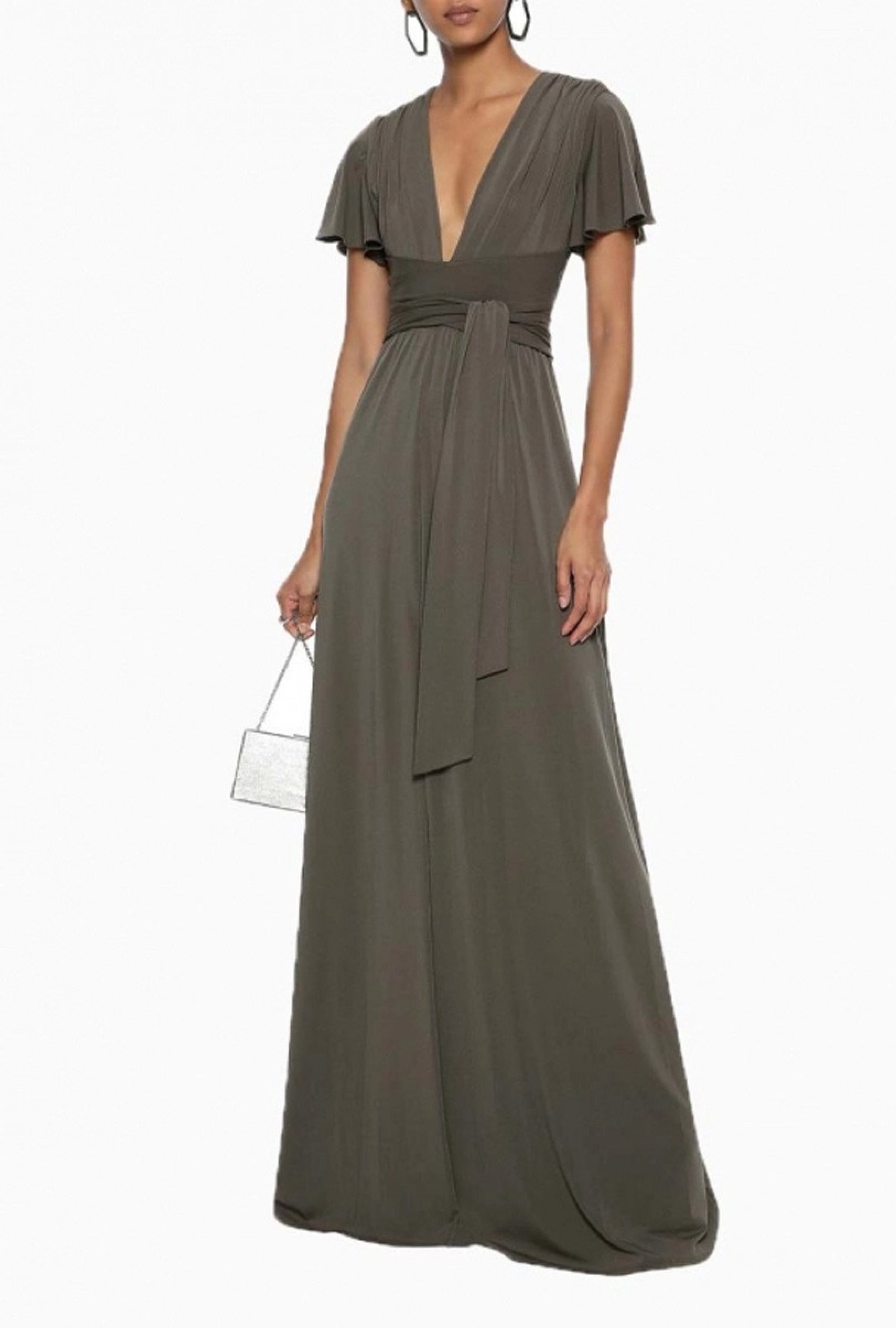 Robe Halston Heritage Stretch Jersey Gown-Exclusivité web