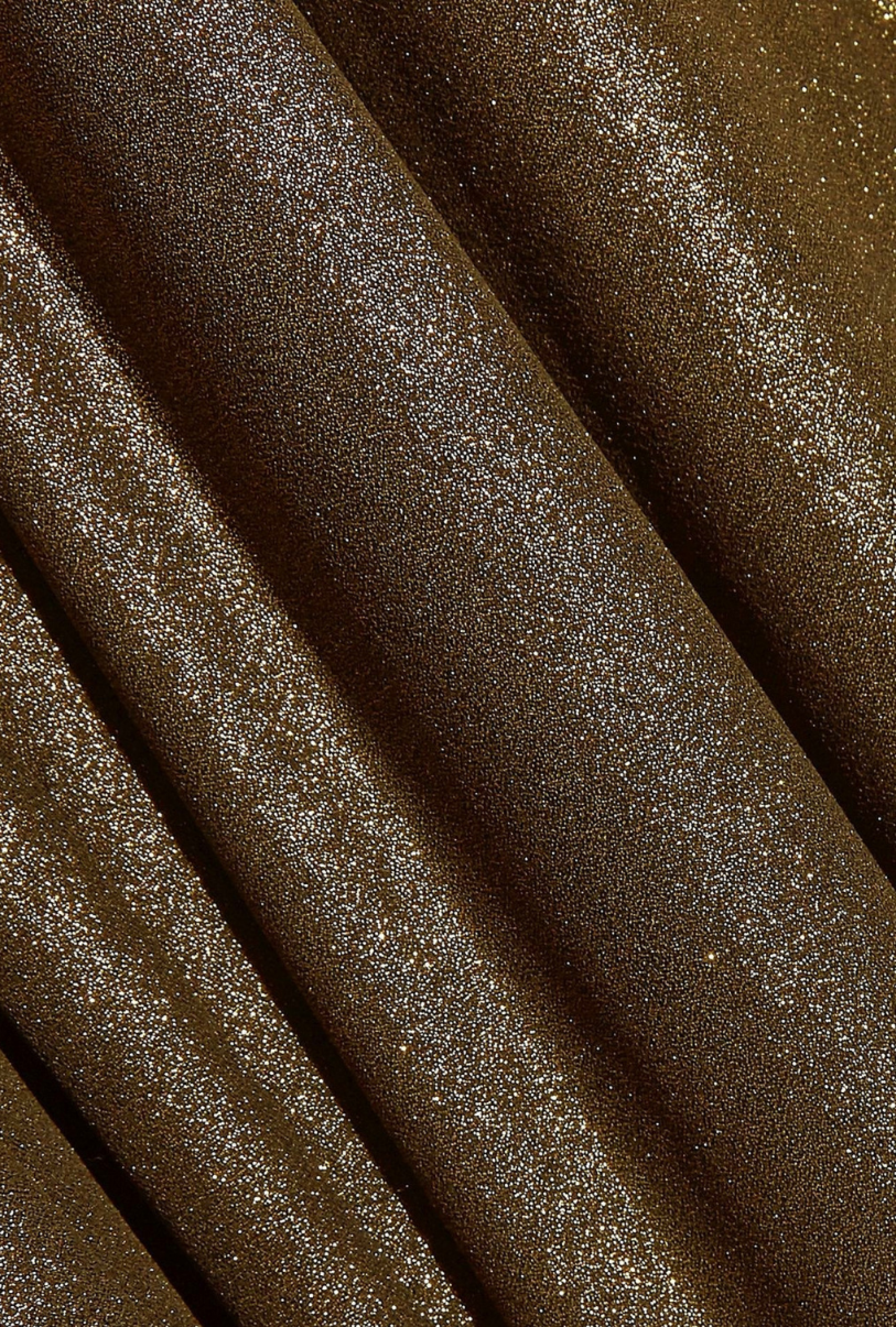 Robe Halston Heritage Cutout Pleated Lamé Gown-Exclusivité web