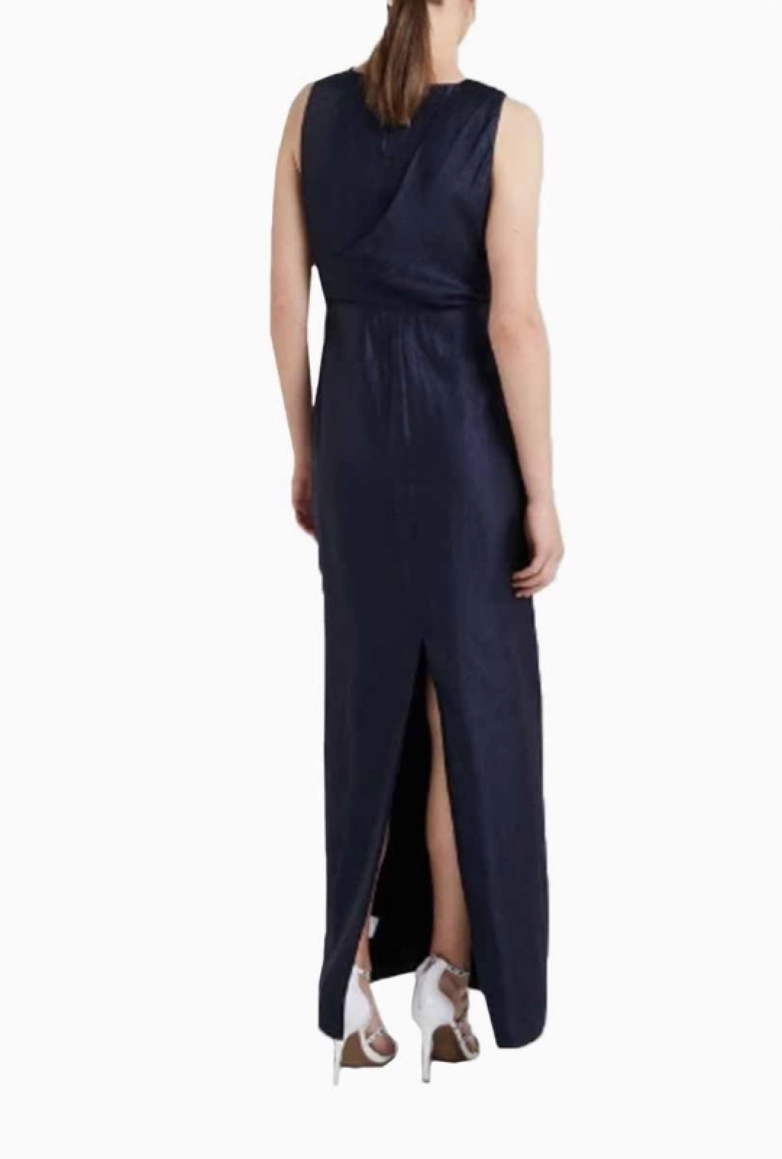 Robe Ralph Lauren foil Bertillia Bleu