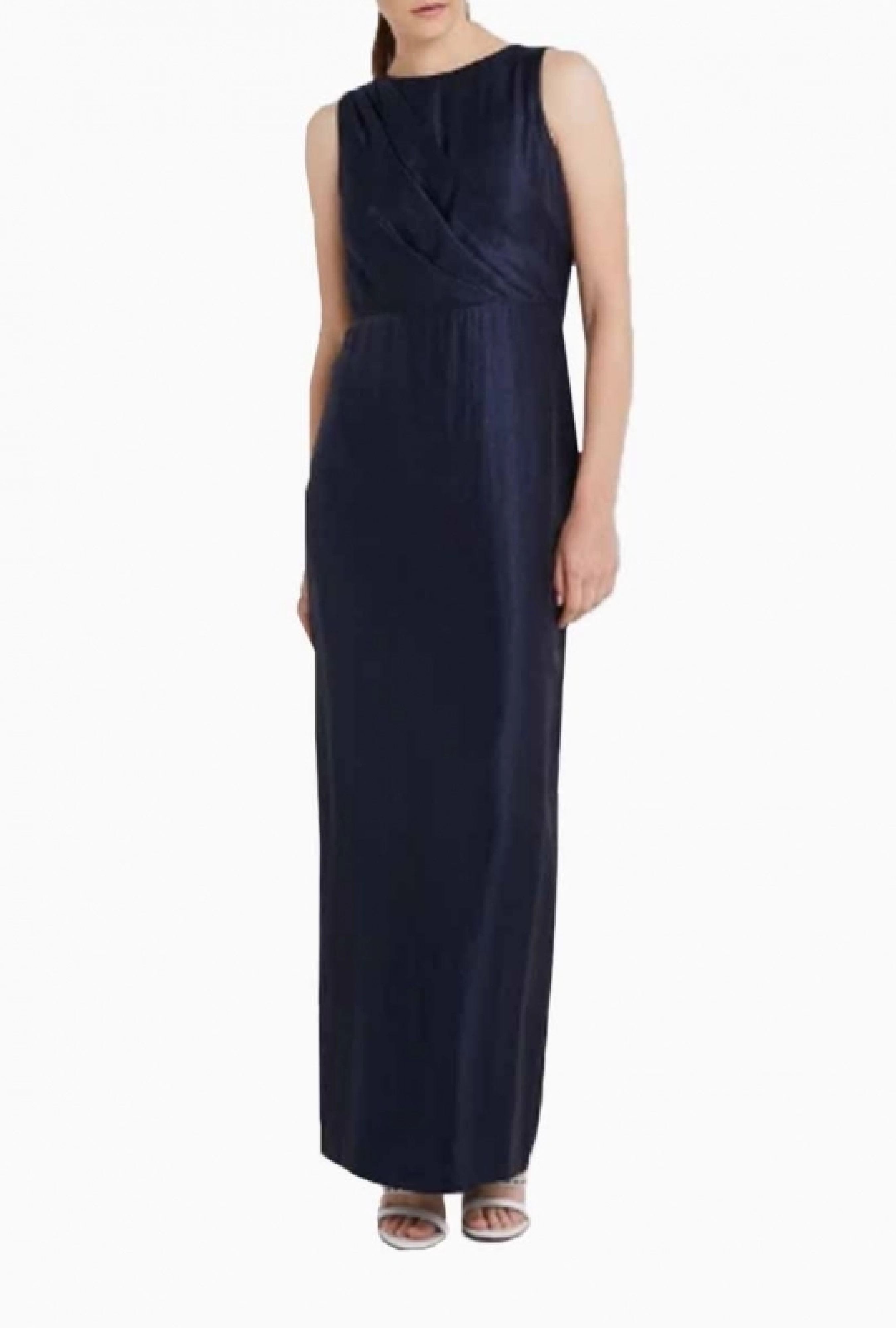 Robe Ralph Lauren foil Bertillia Bleu