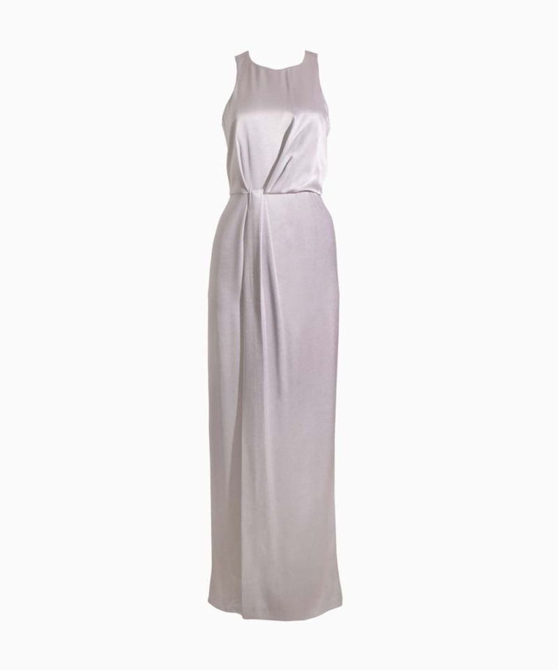 Robe Halston Heritage Crew Neck Long