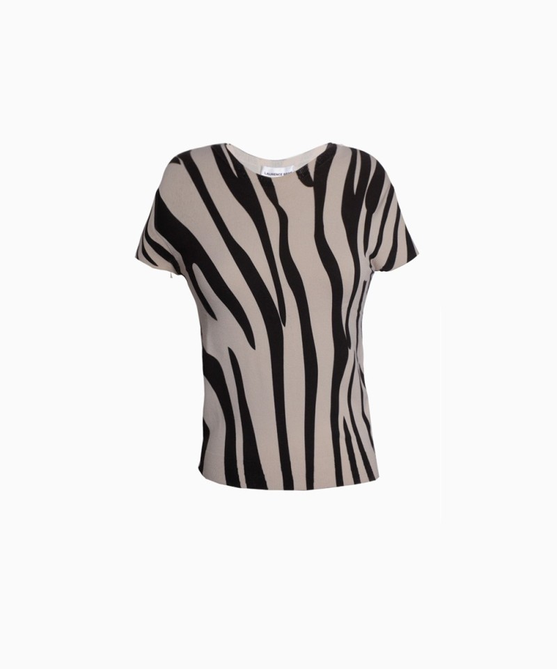 Top Laurence Bras Safari Zebre