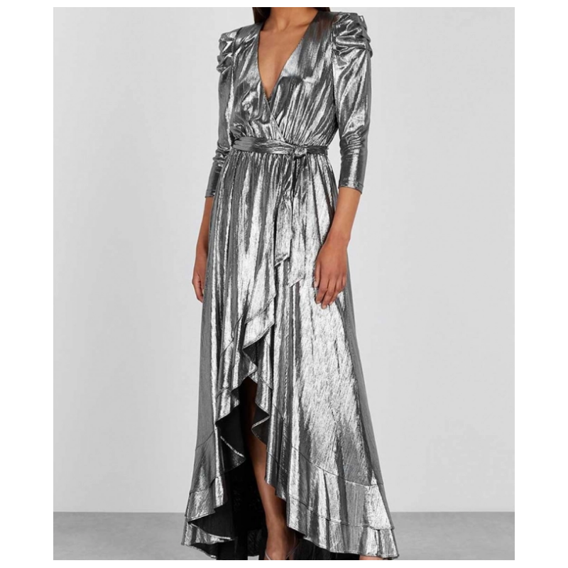 Robe Retrofete Flora Lamé