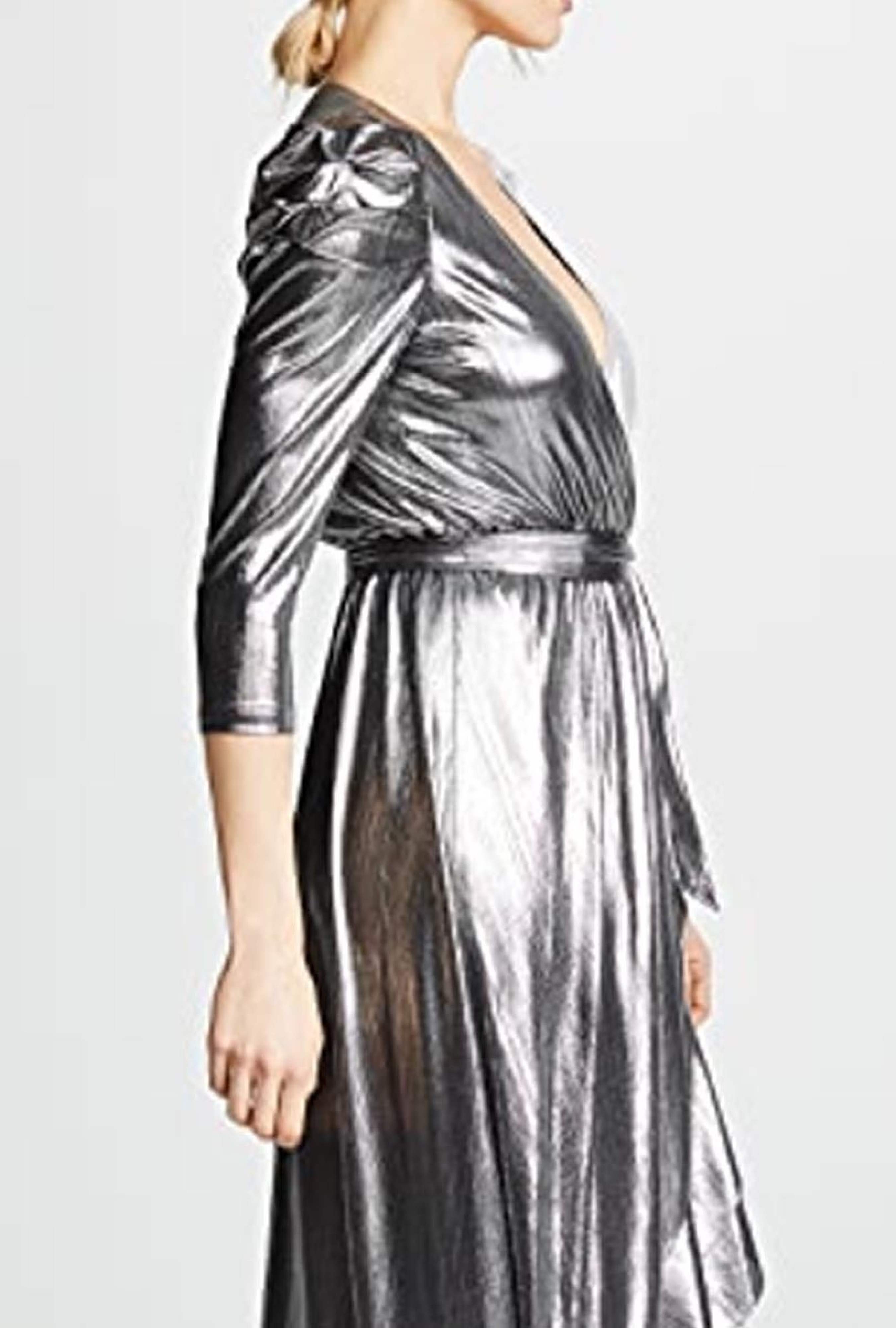 Robe Retrofete Flora Lamé