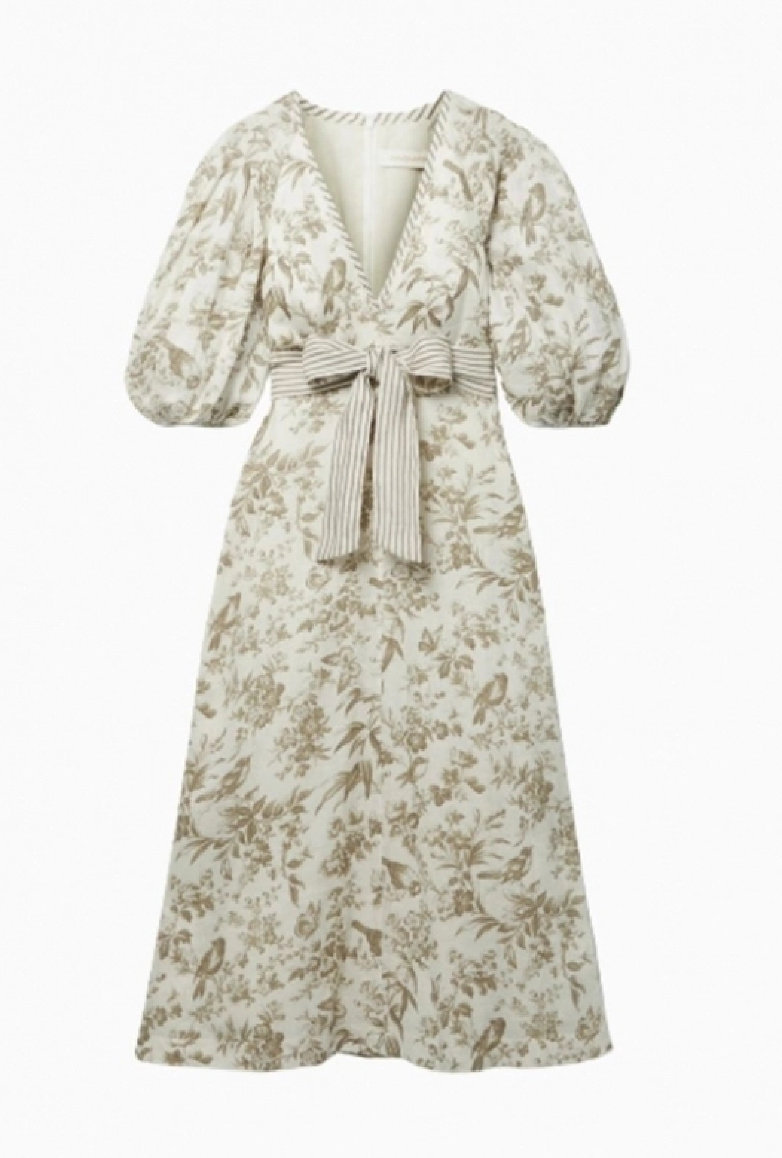 Robe Zimmermann Midi Ivoire