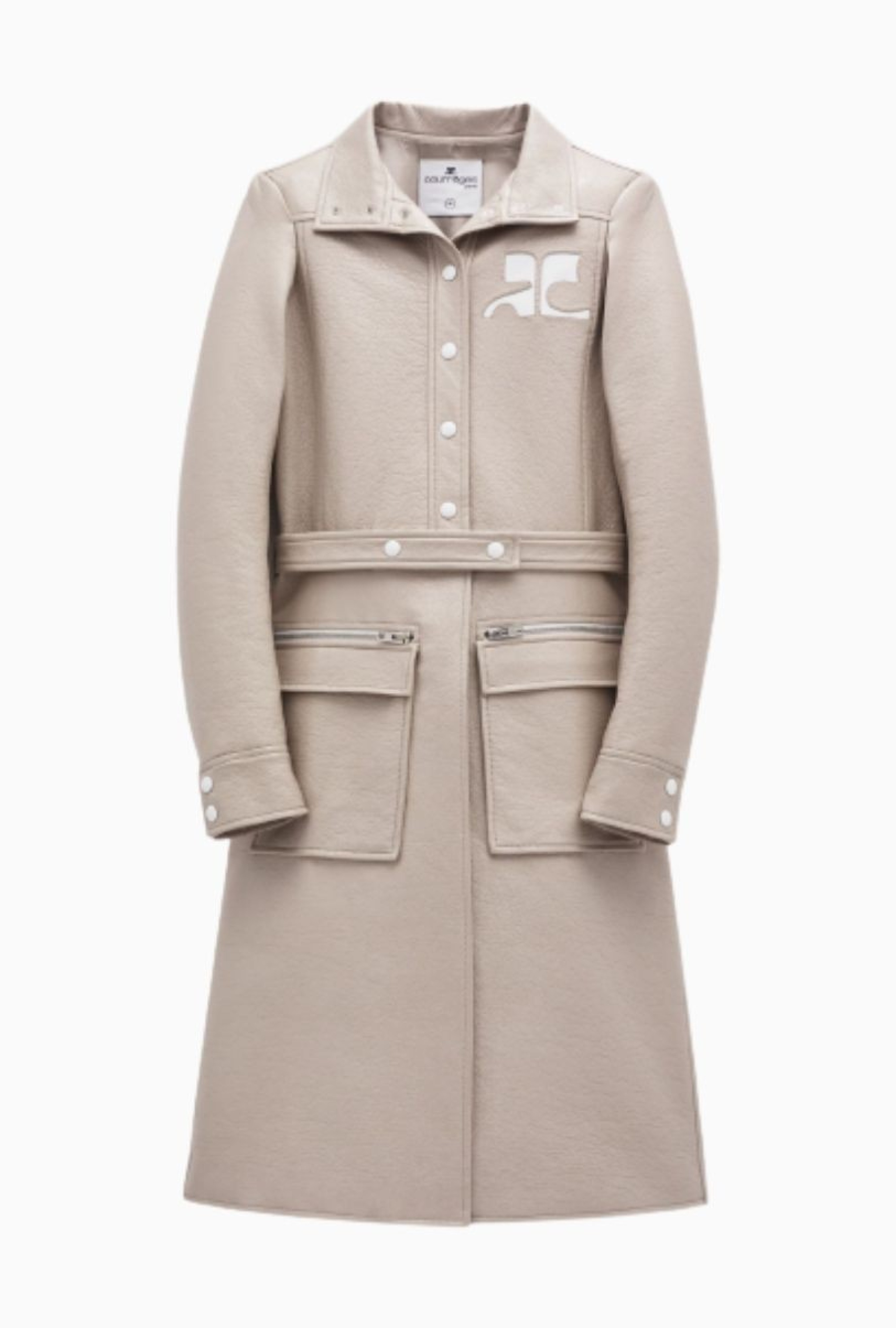 Trench Courreges Vinyle