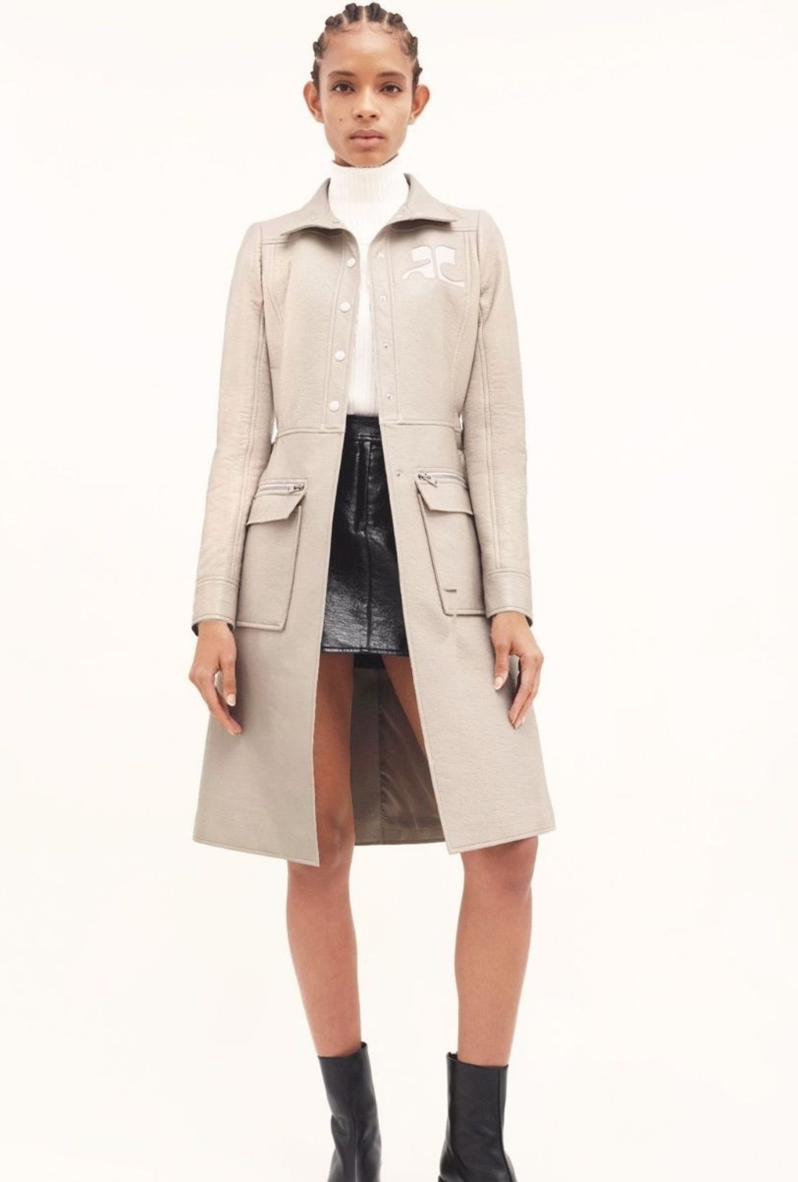 Trench Courreges Vinyle