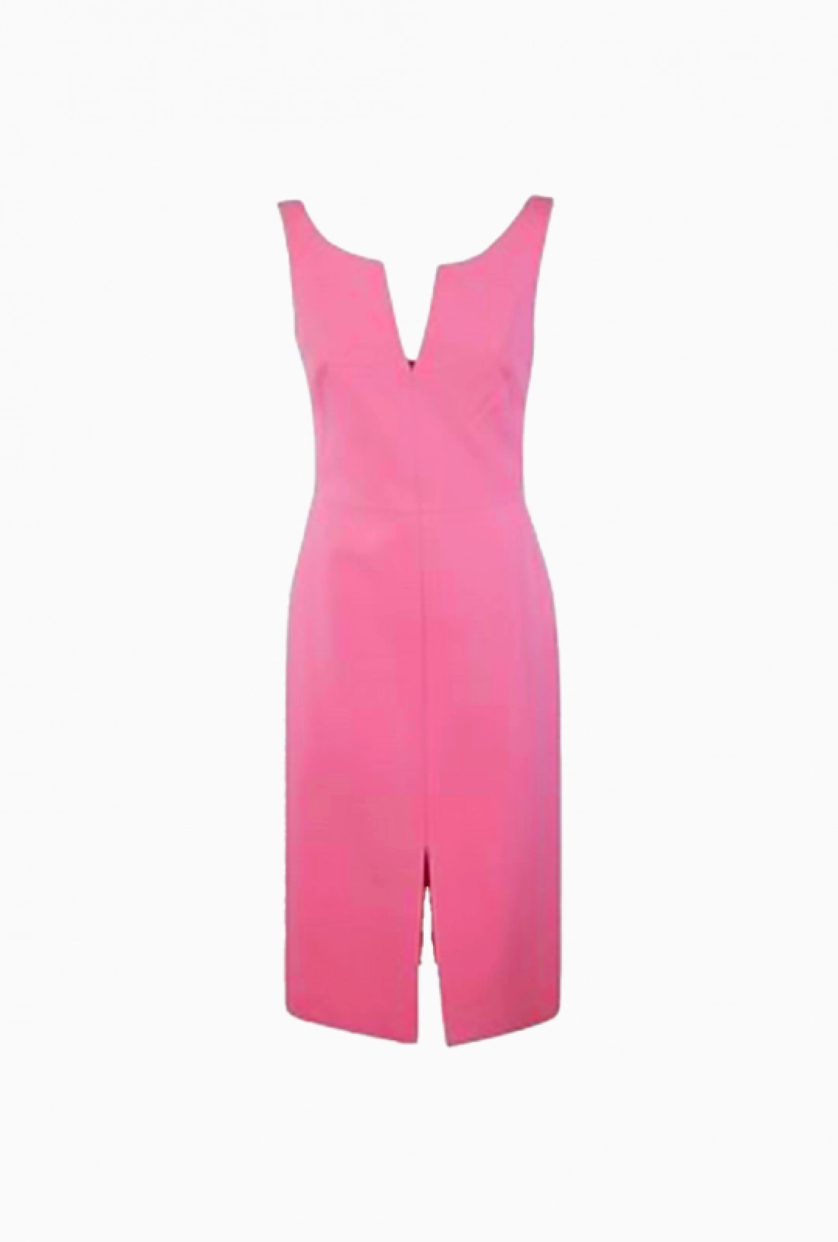 Robe Alexander Mc Queen Pink Short Dress