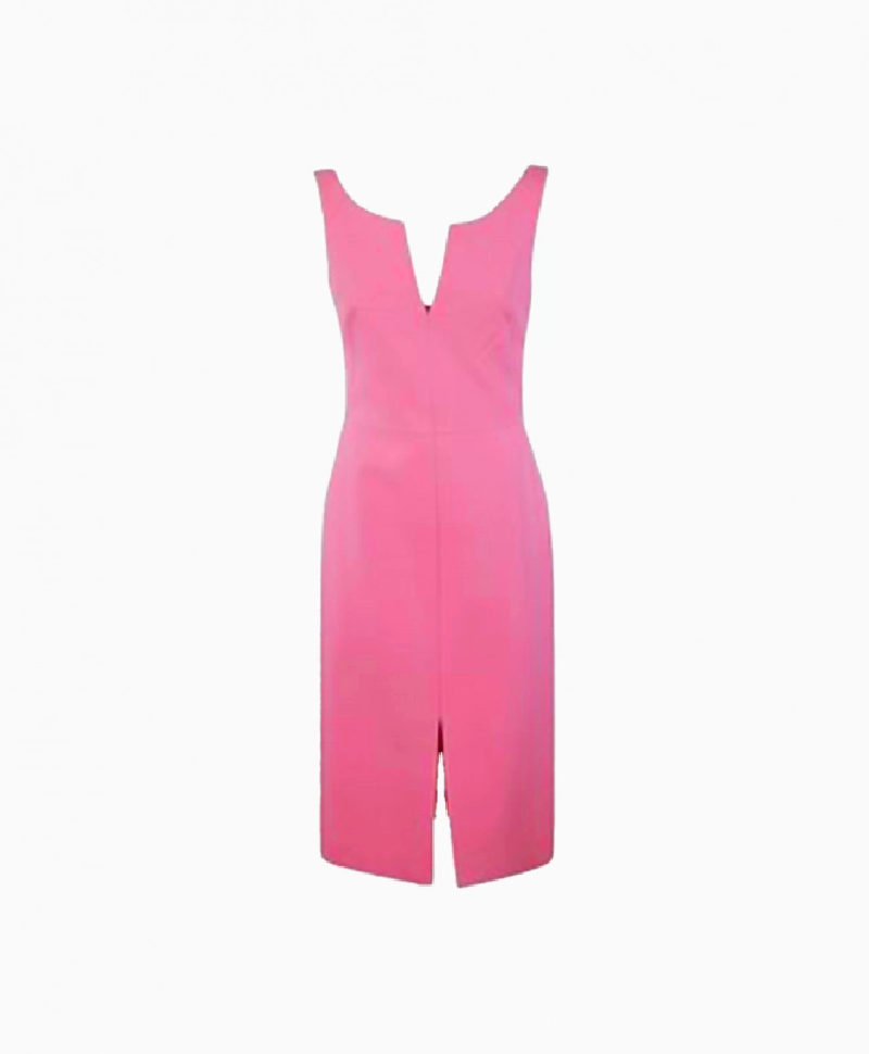 Robe Alexander Mc Queen Pink Short Dress