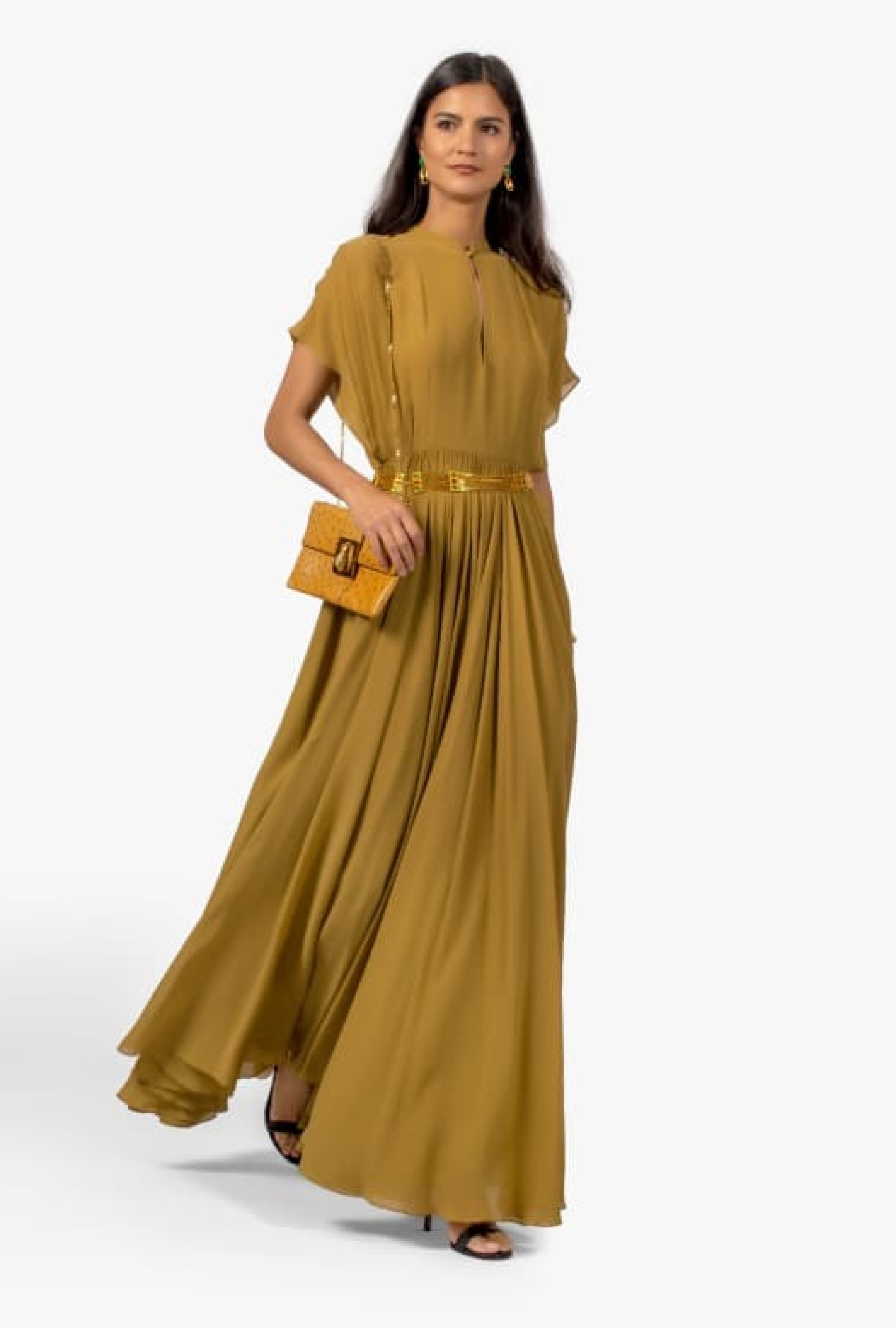 Robe Christian Dior Military Green