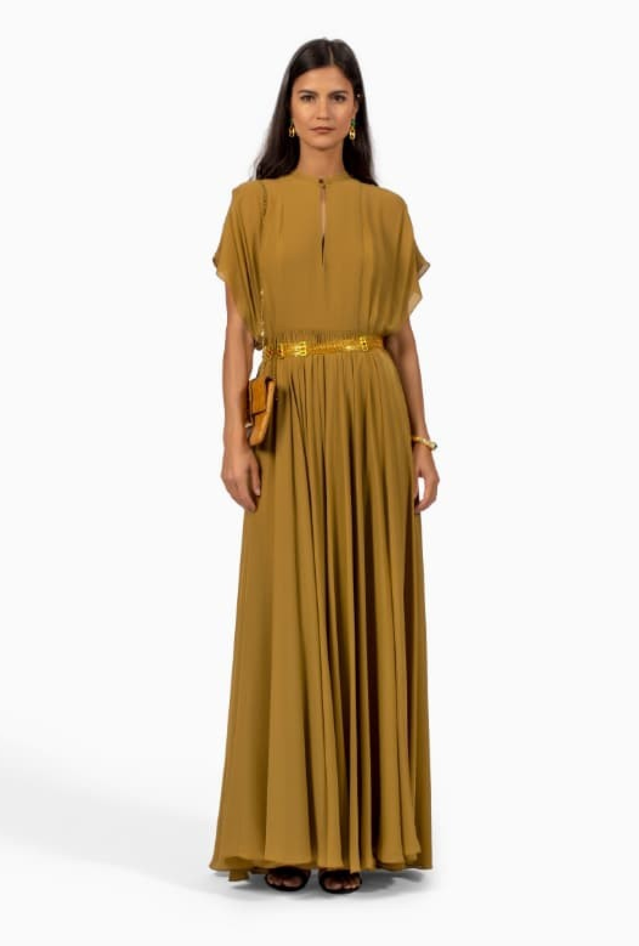 Robe Christian Dior Military Green