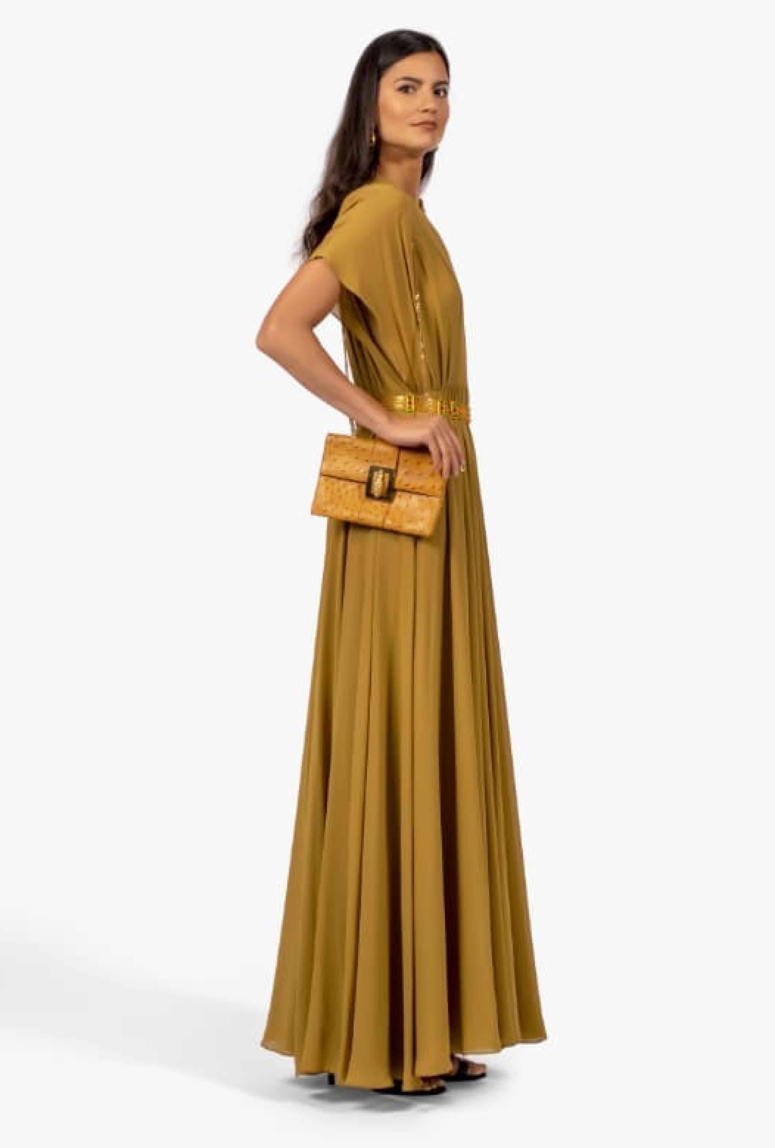 Robe Christian Dior Military Green