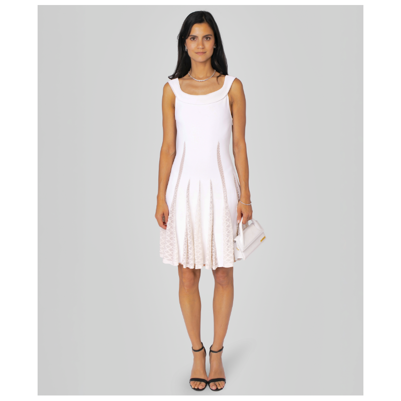 Robe Alaia Dentelle Fluide