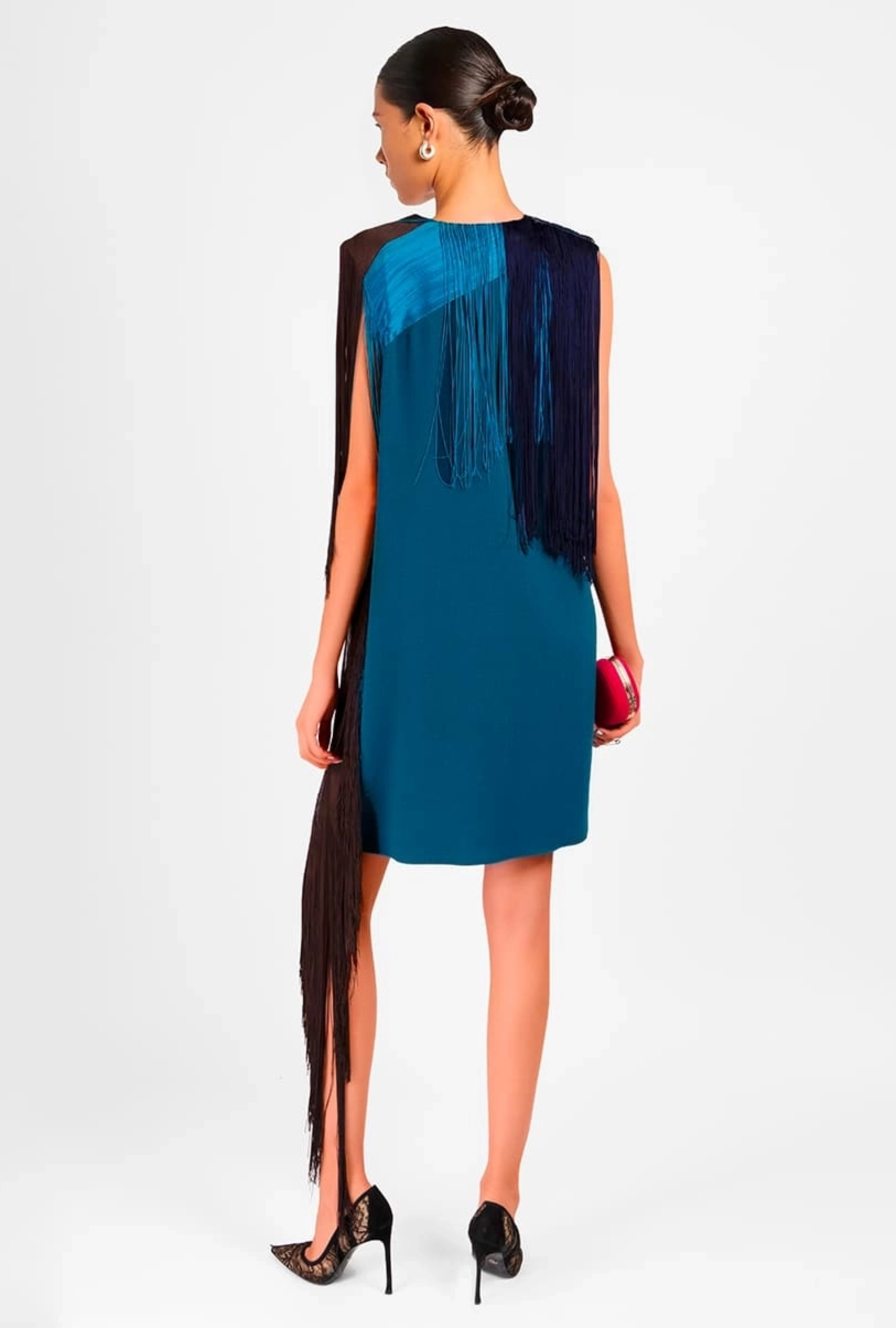 Robe Lanvin longues franges