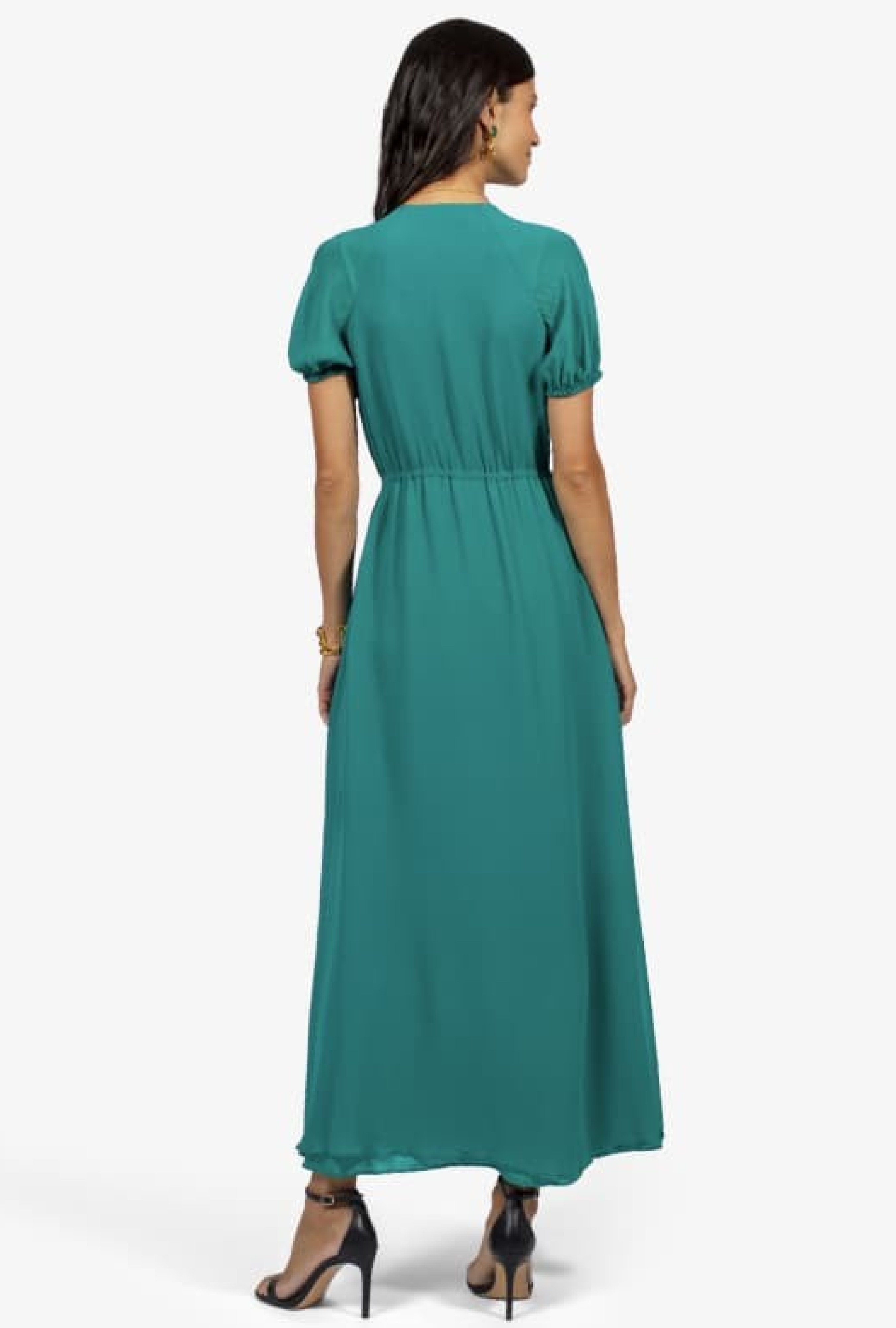 Robe Lanvin portefeuille verte
