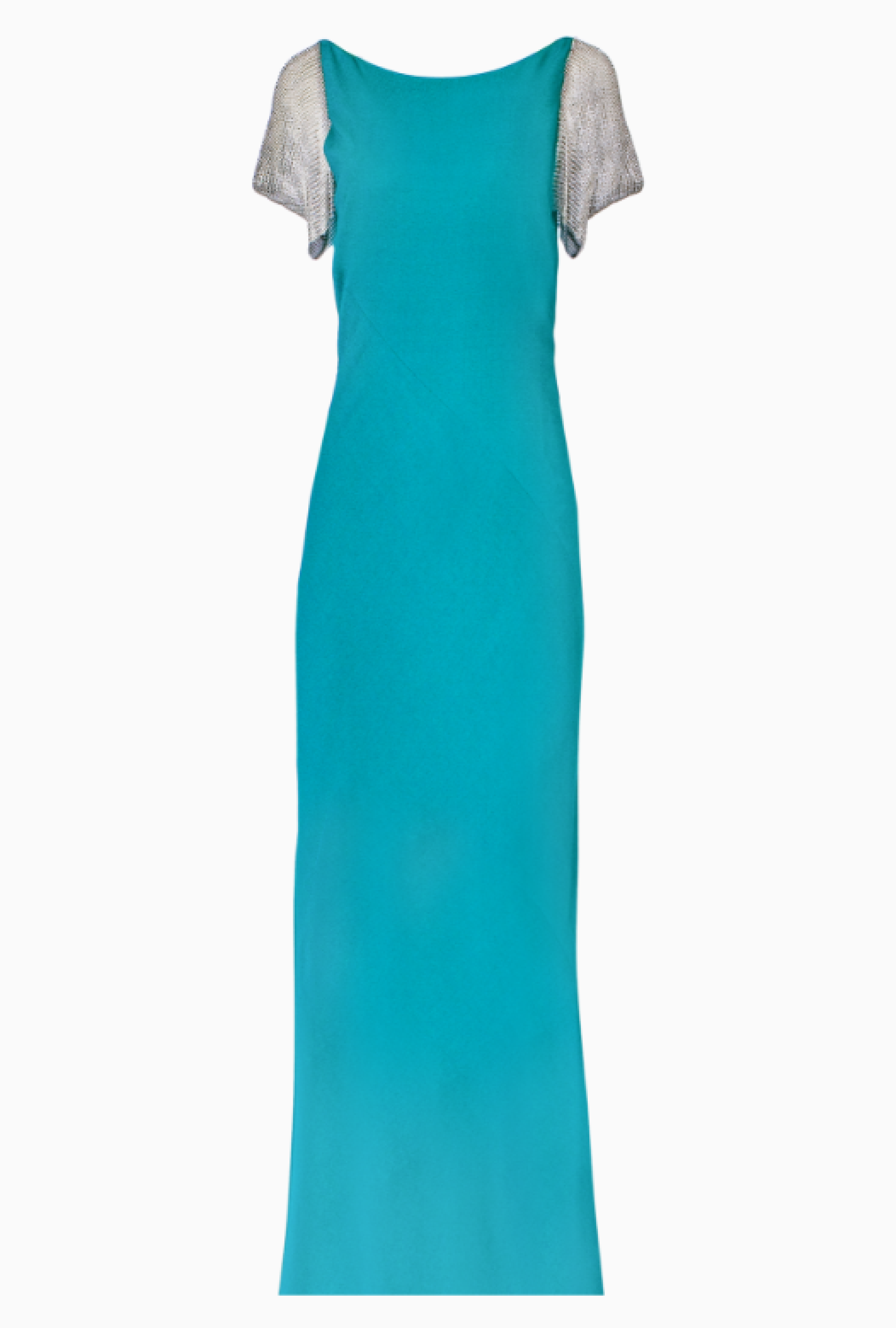 Robe Lanvin bi-matière métal