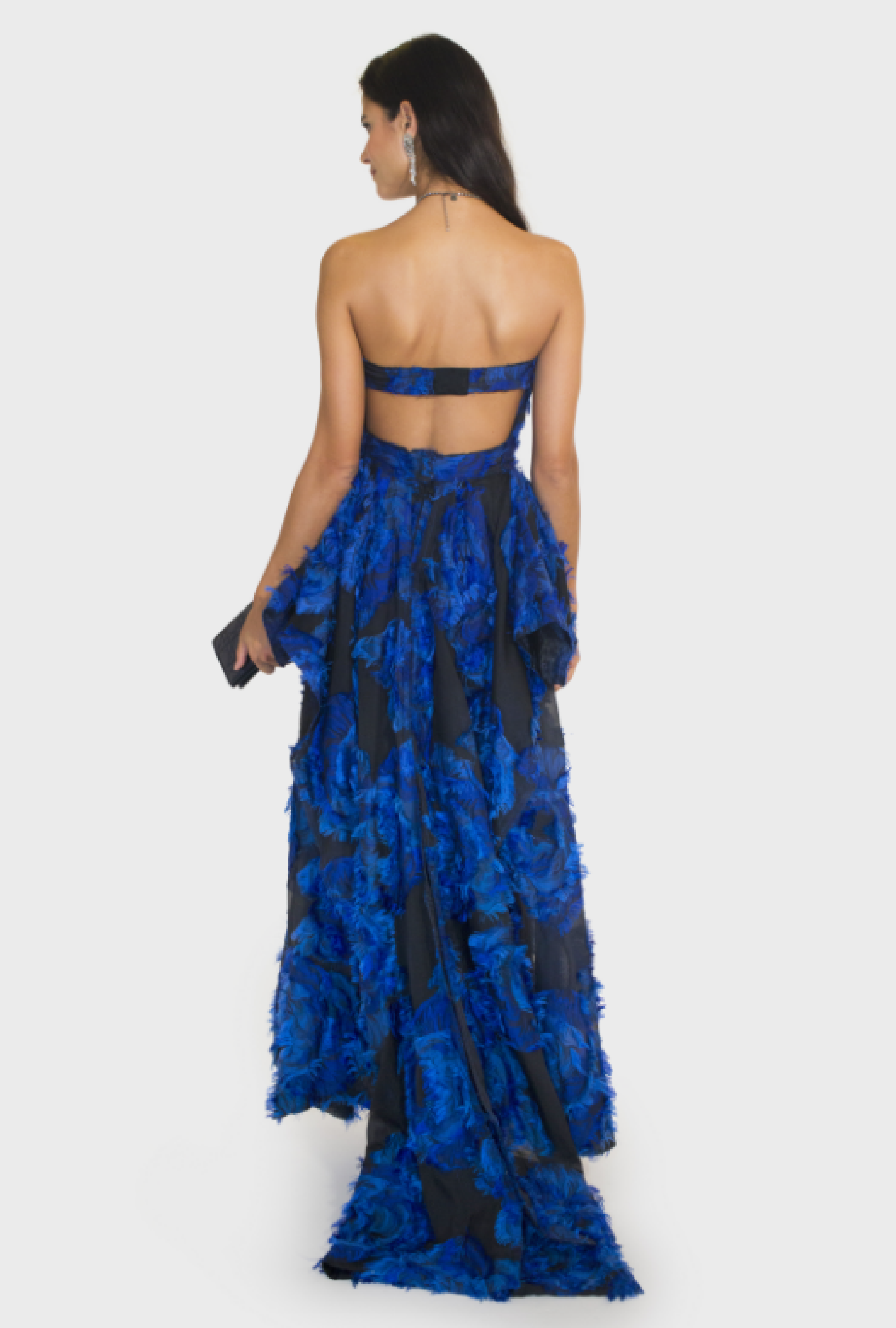 Robe Ungaro Bustier Basque Bleu