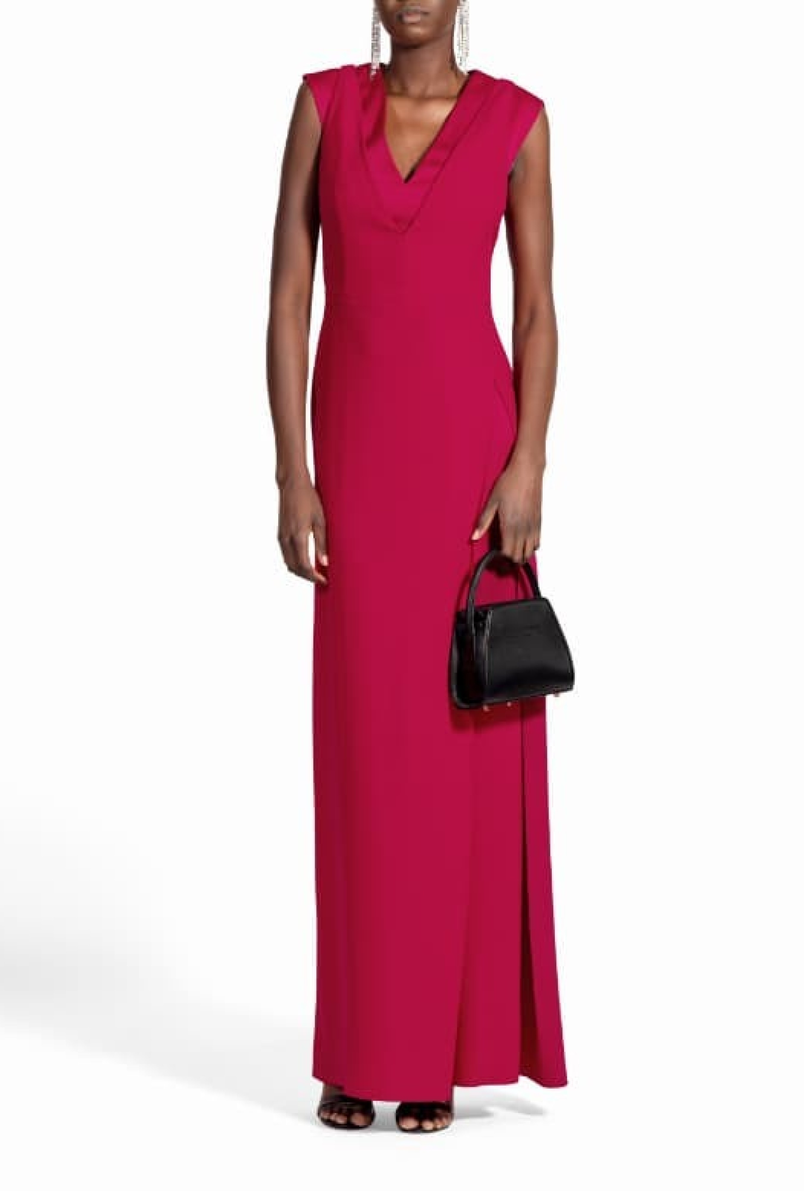 Robe Paule Ka Fourreau Fuschia