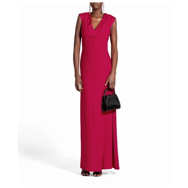 Robe Paule Ka Fourreau Fuschia